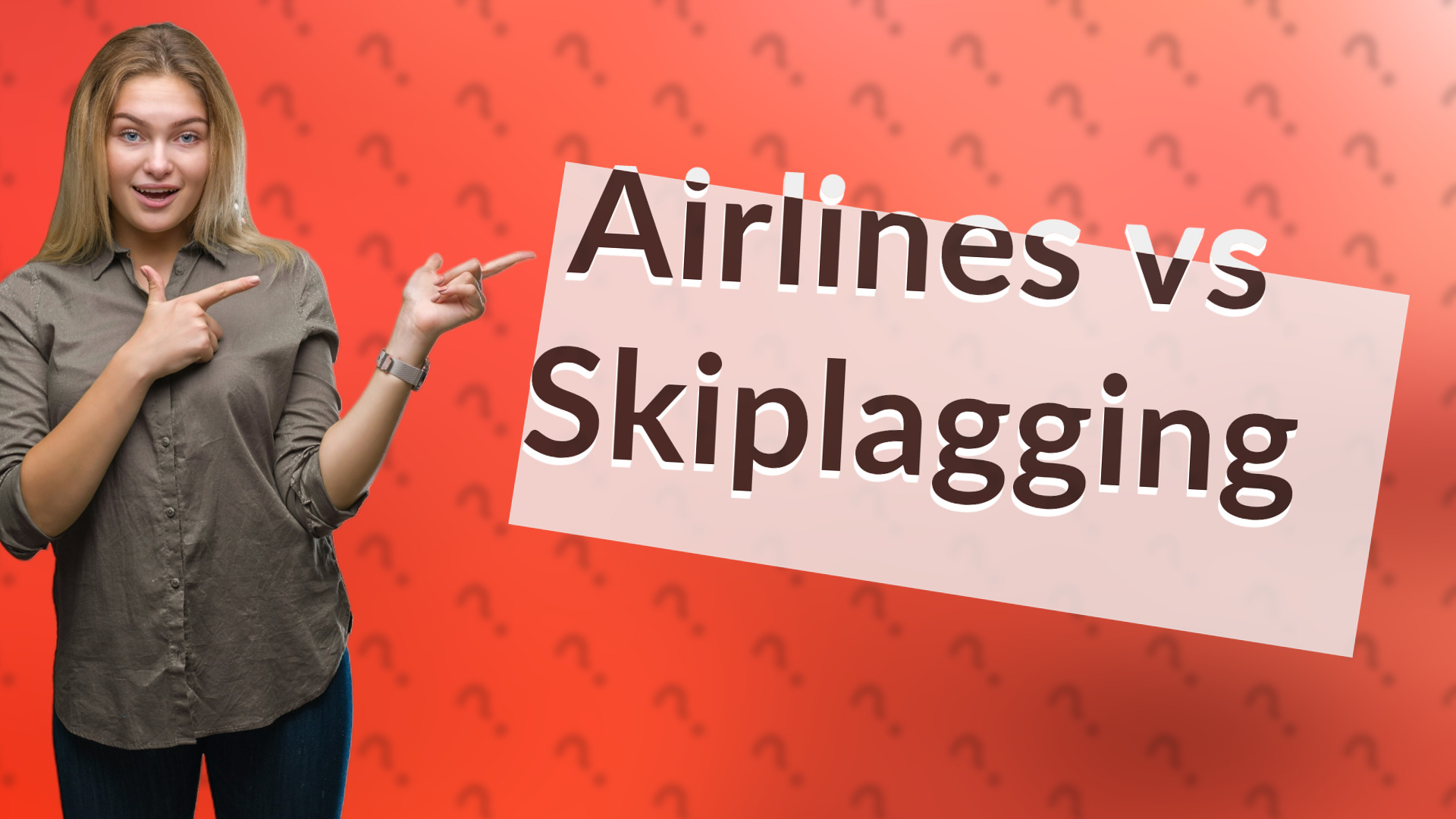 Airlines vs Skiplagging