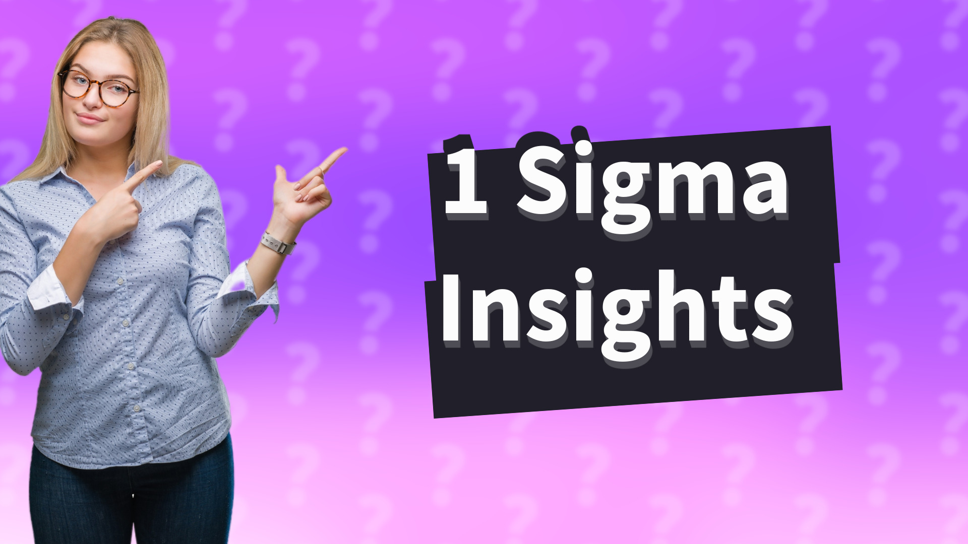 1 Sigma Insights