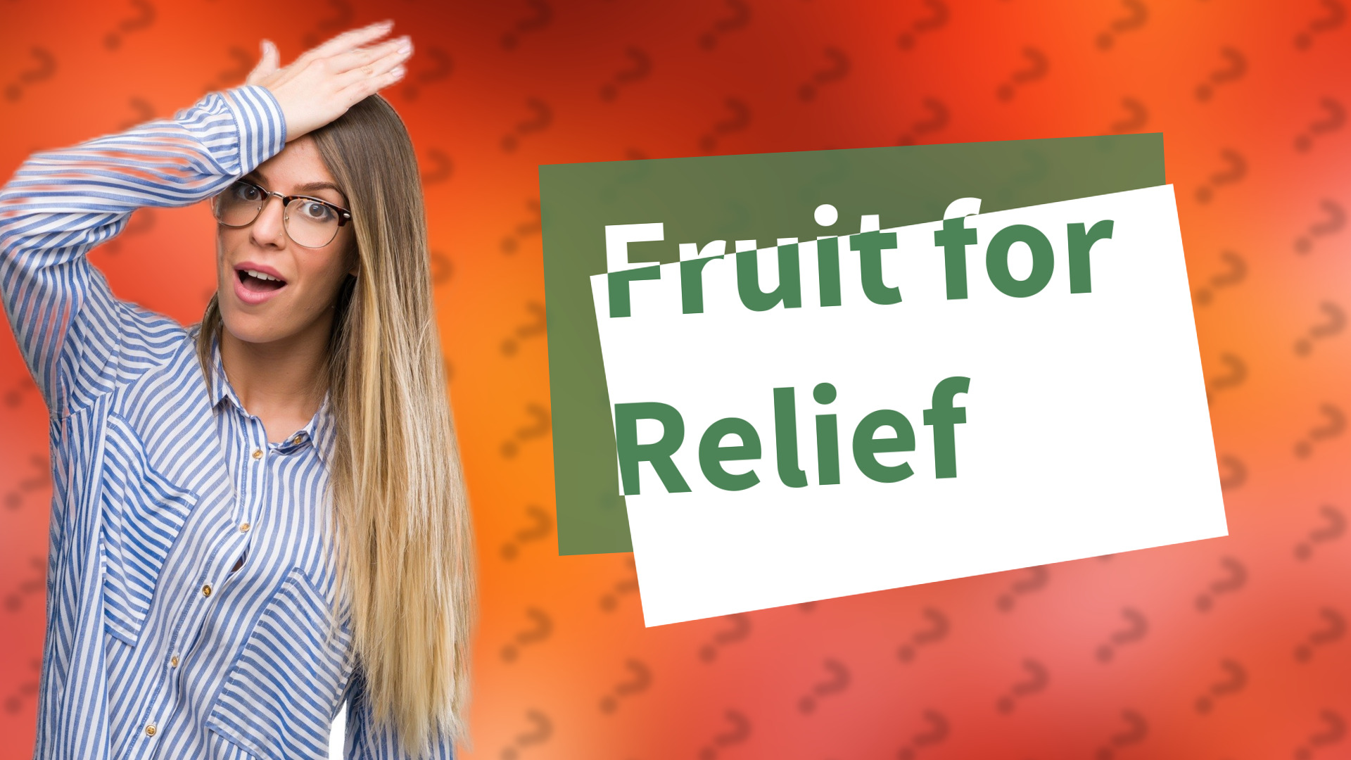 Fruit for Relief