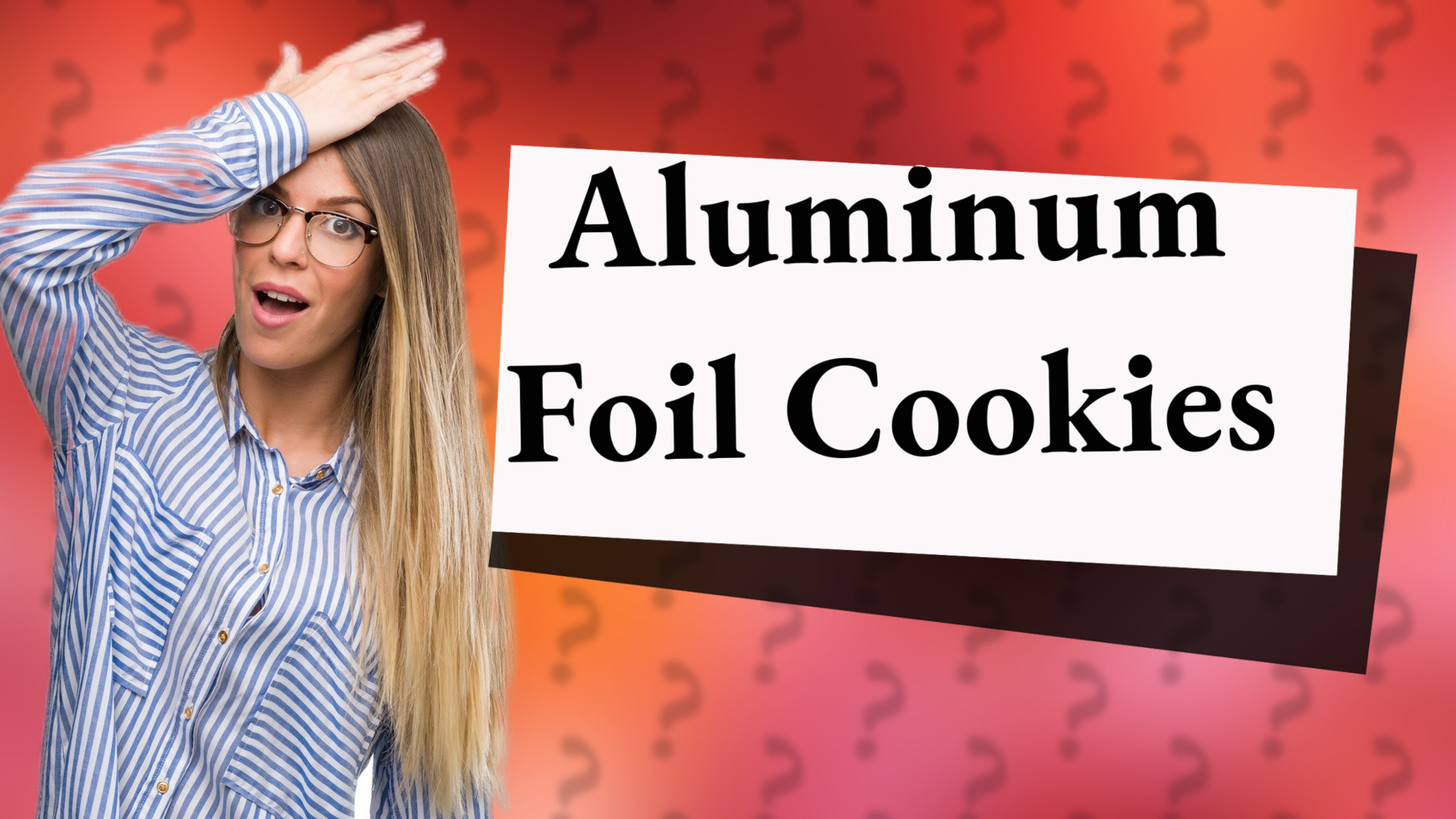 Aluminum Foil Cookies