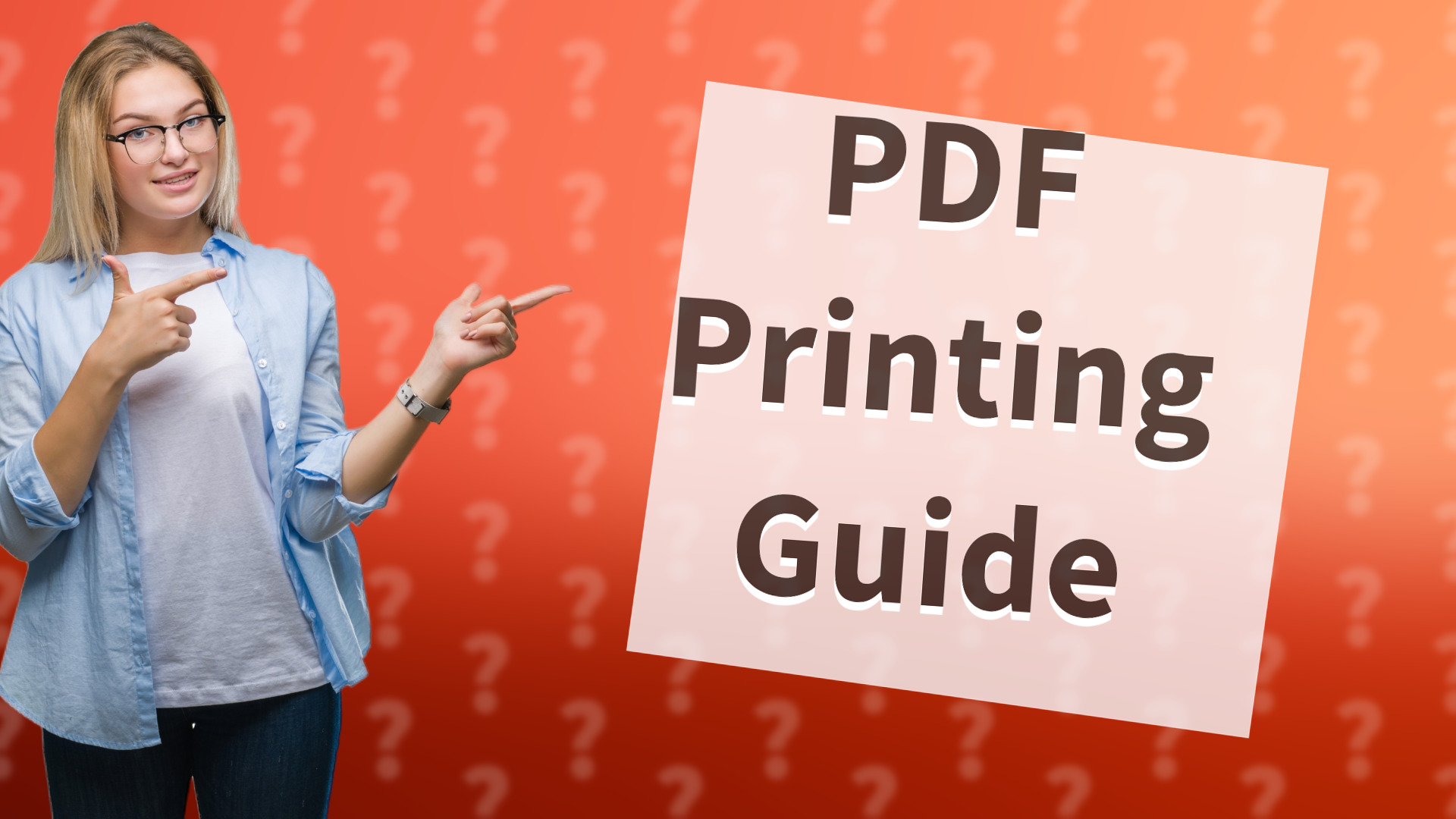 PDF Printing Guide