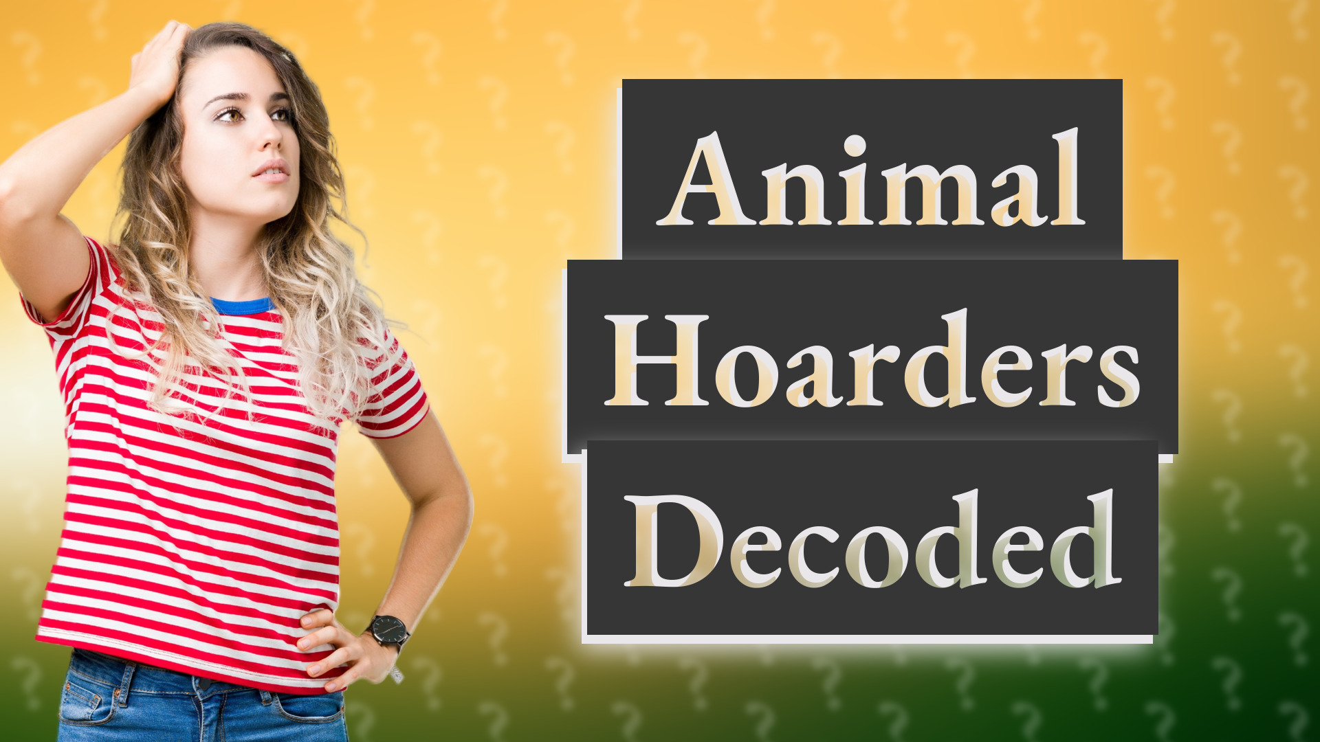 Animal Hoarders Decoded