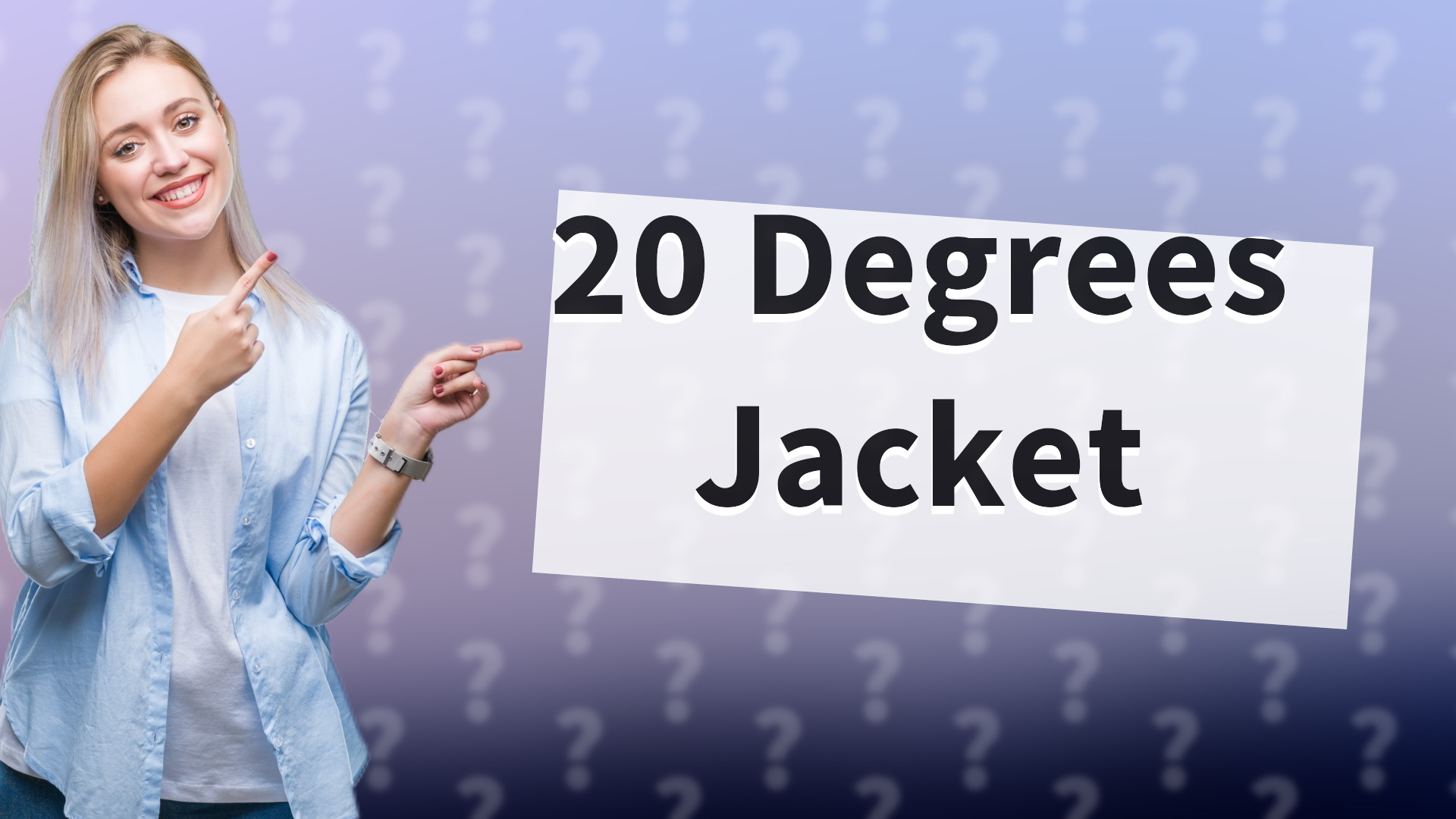 20 Degrees Jacket