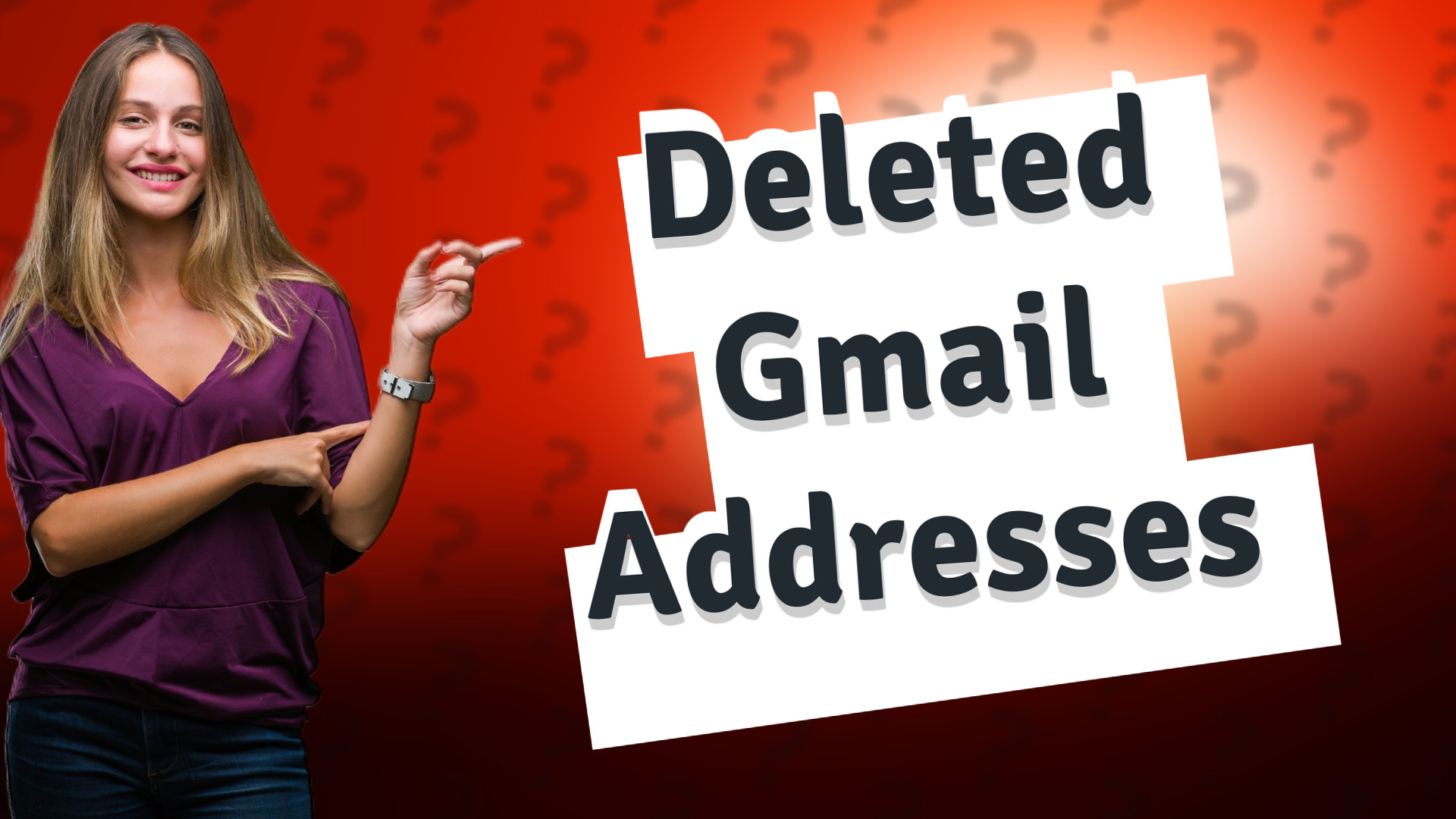 Deleted Gmail Addresses