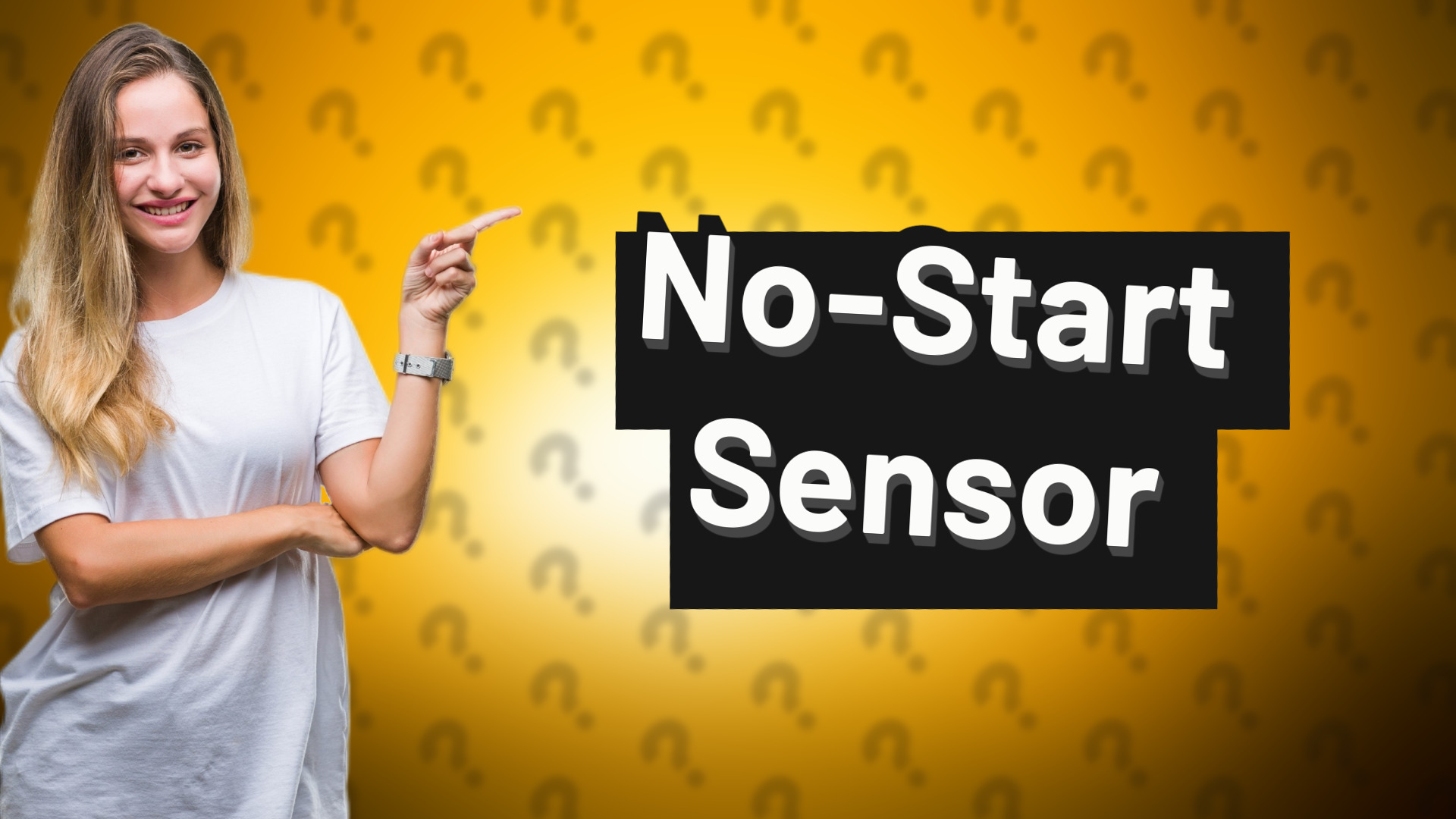 No-Start Sensor