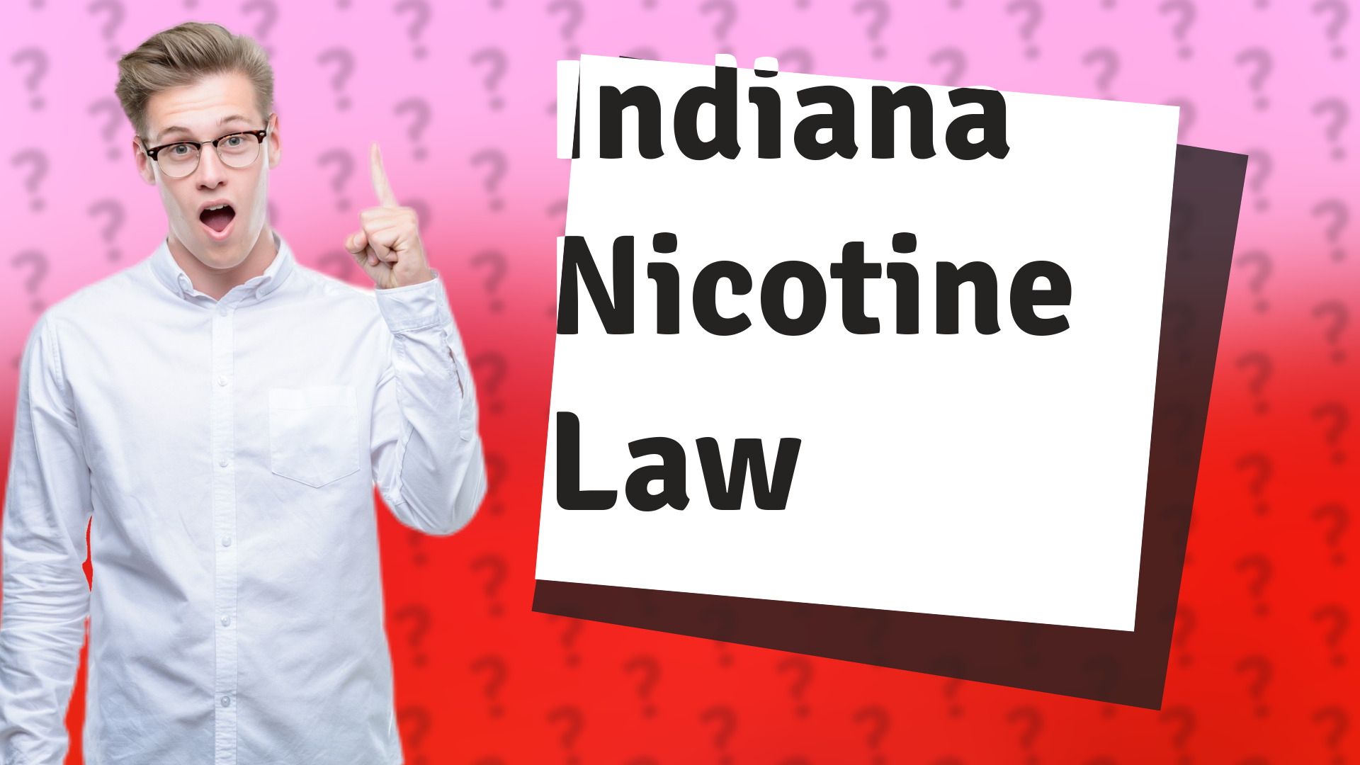 Indiana Nicotine Law