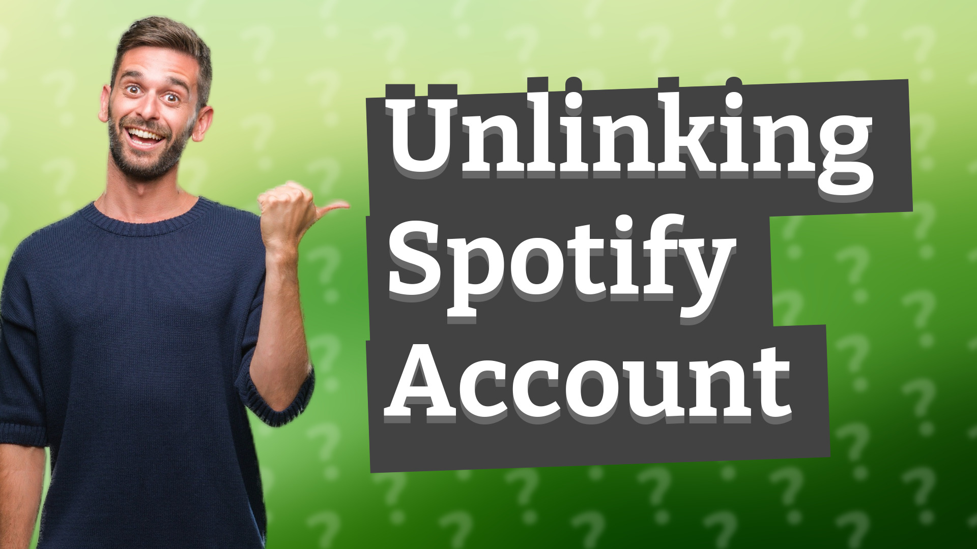 Unlinking Spotify Account