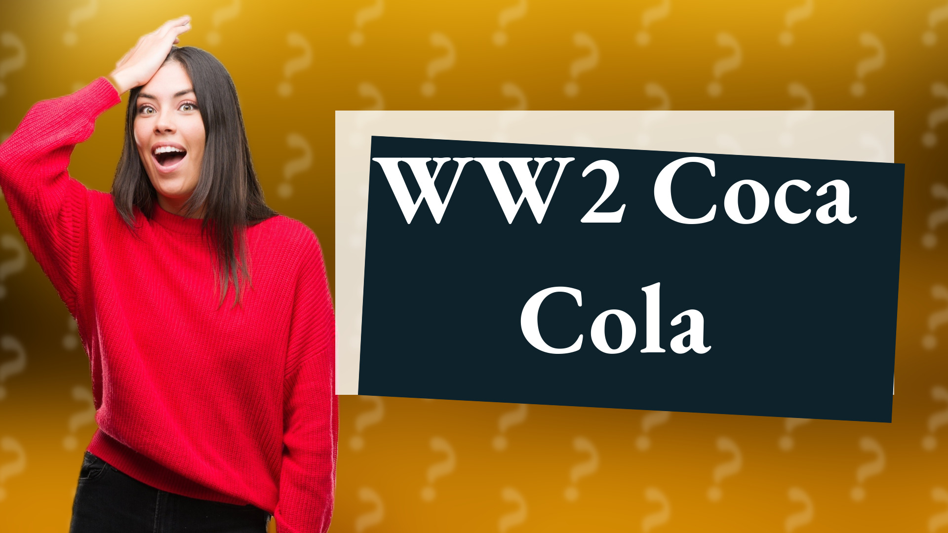 WW2 Coca Cola