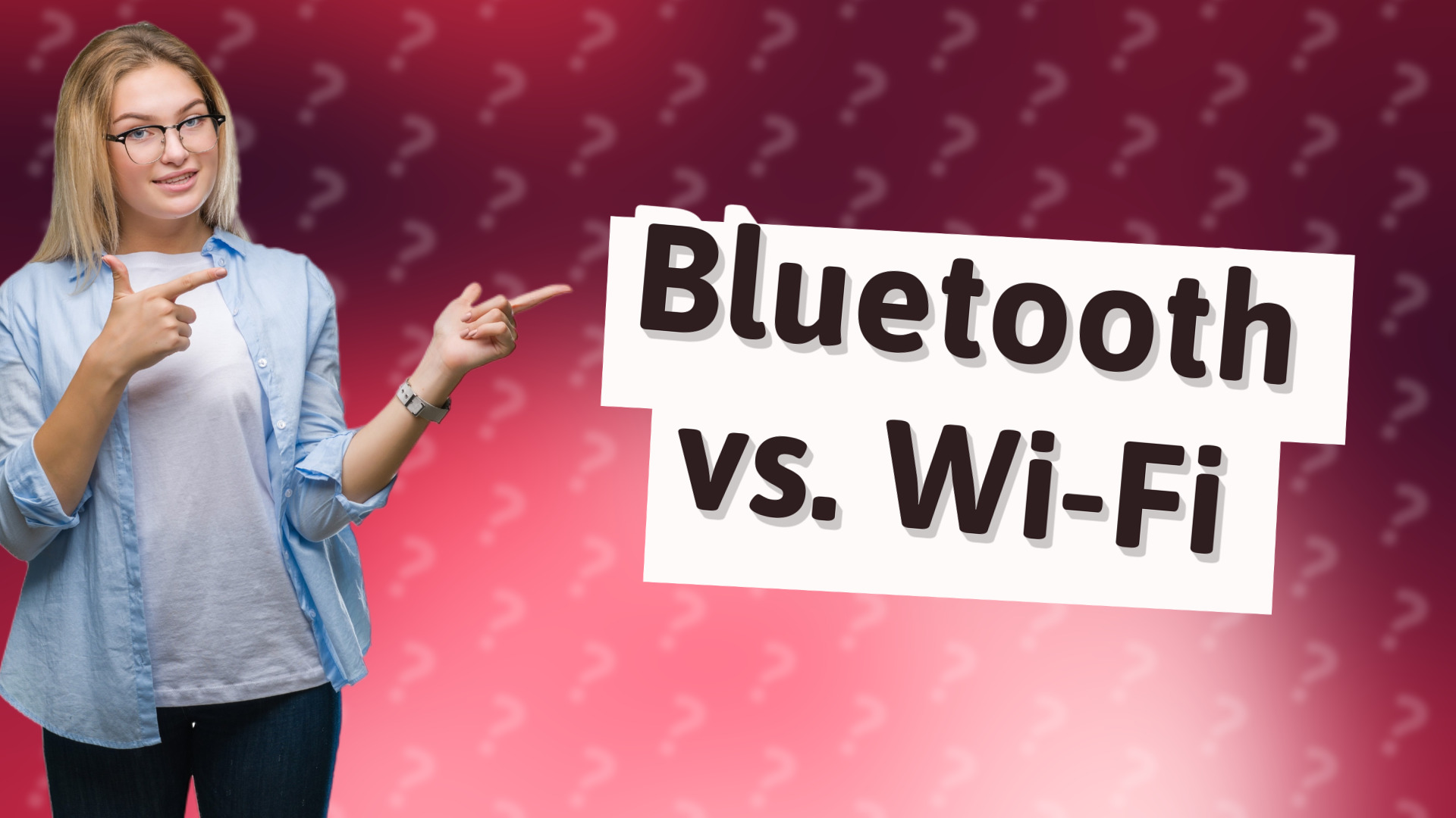 Bluetooth vs. Wi-Fi