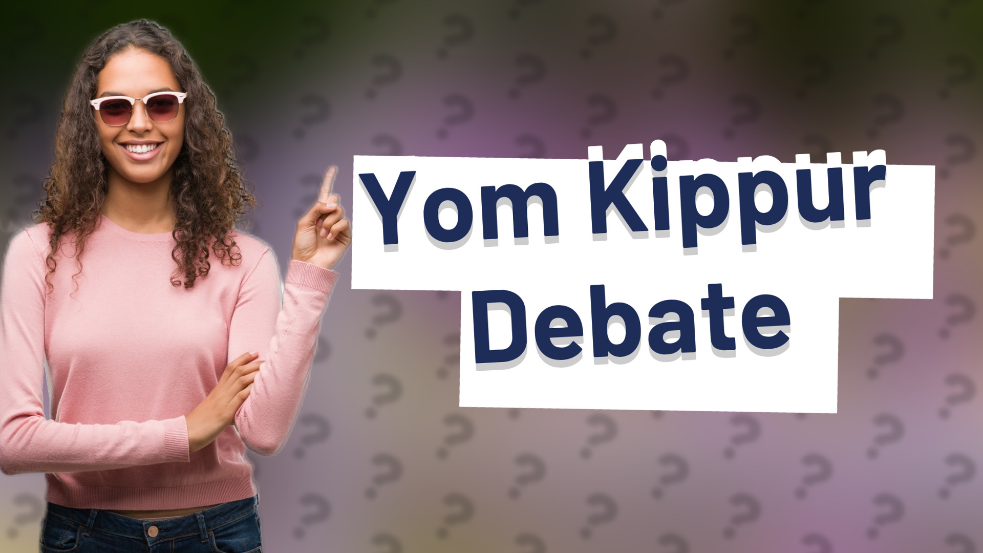 Yom Kippur Debate