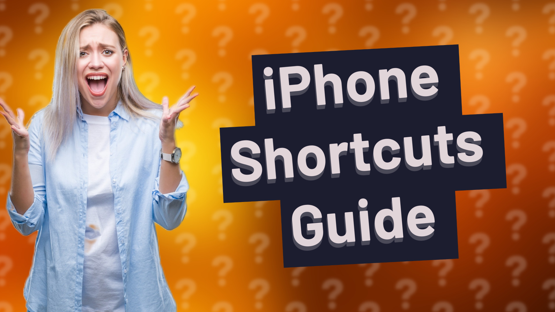 iPhone Shortcuts Guide