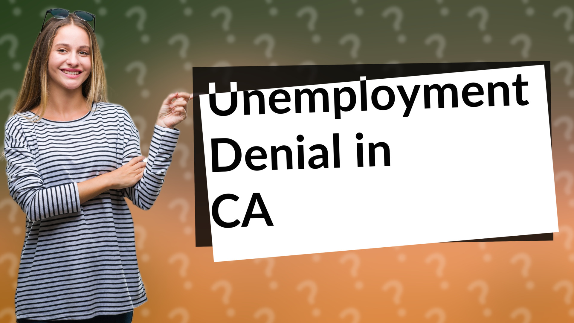 Unemployment Denial in CA