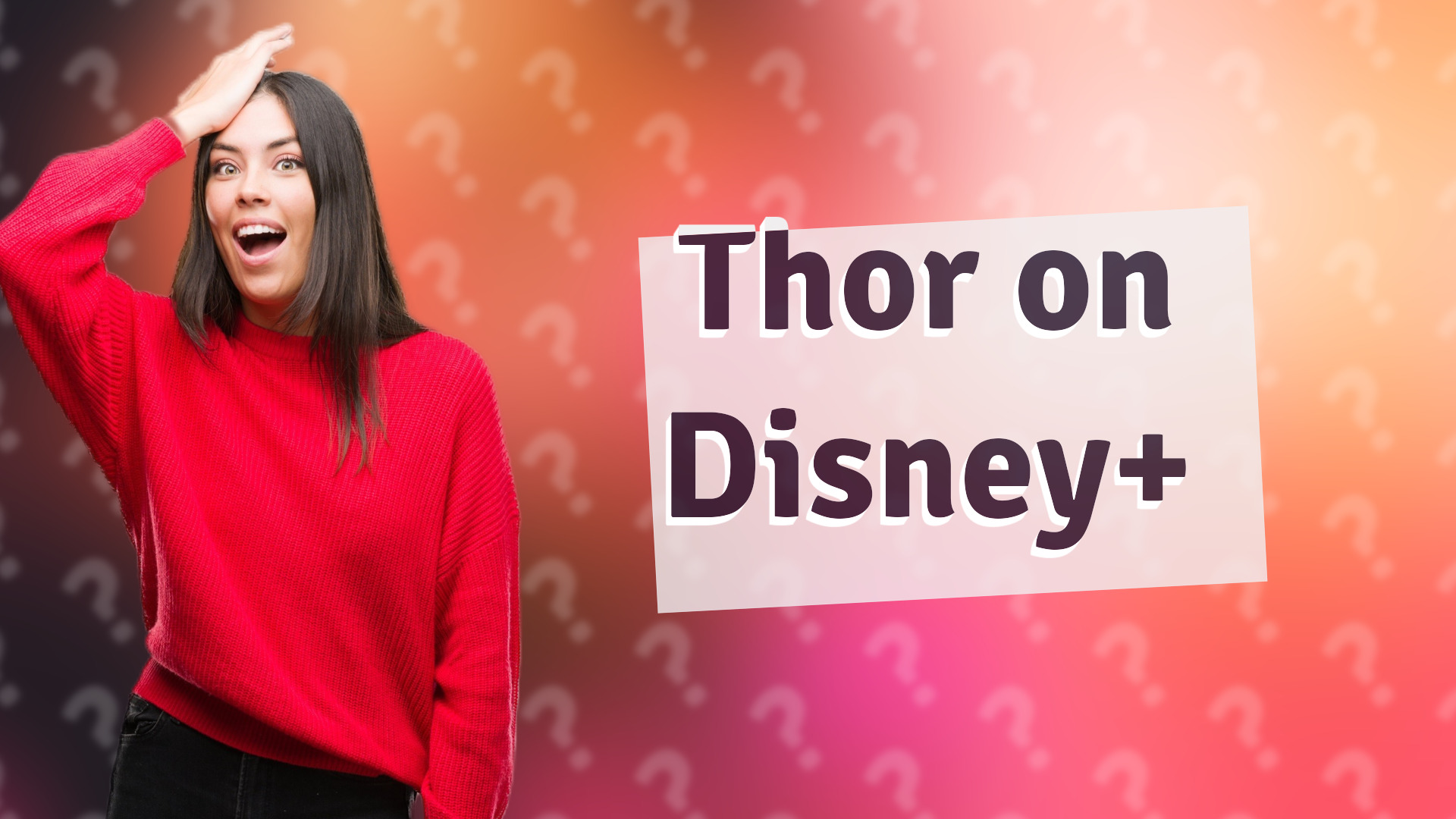 Thor on Disney+