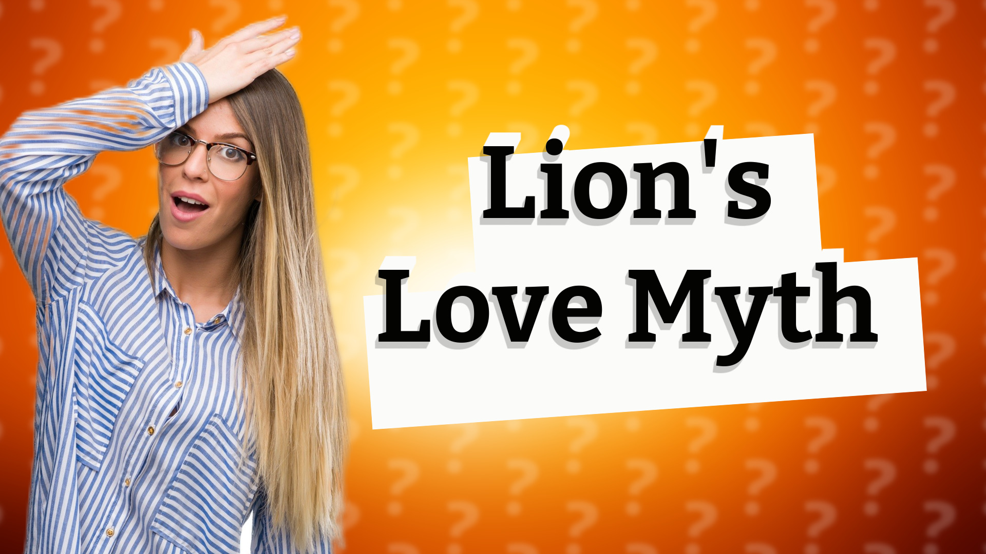 Lion's Love Myth