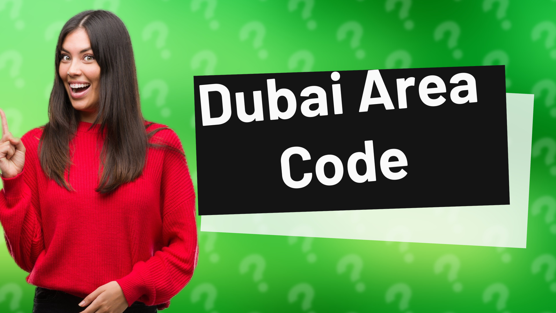 Dubai Area Code