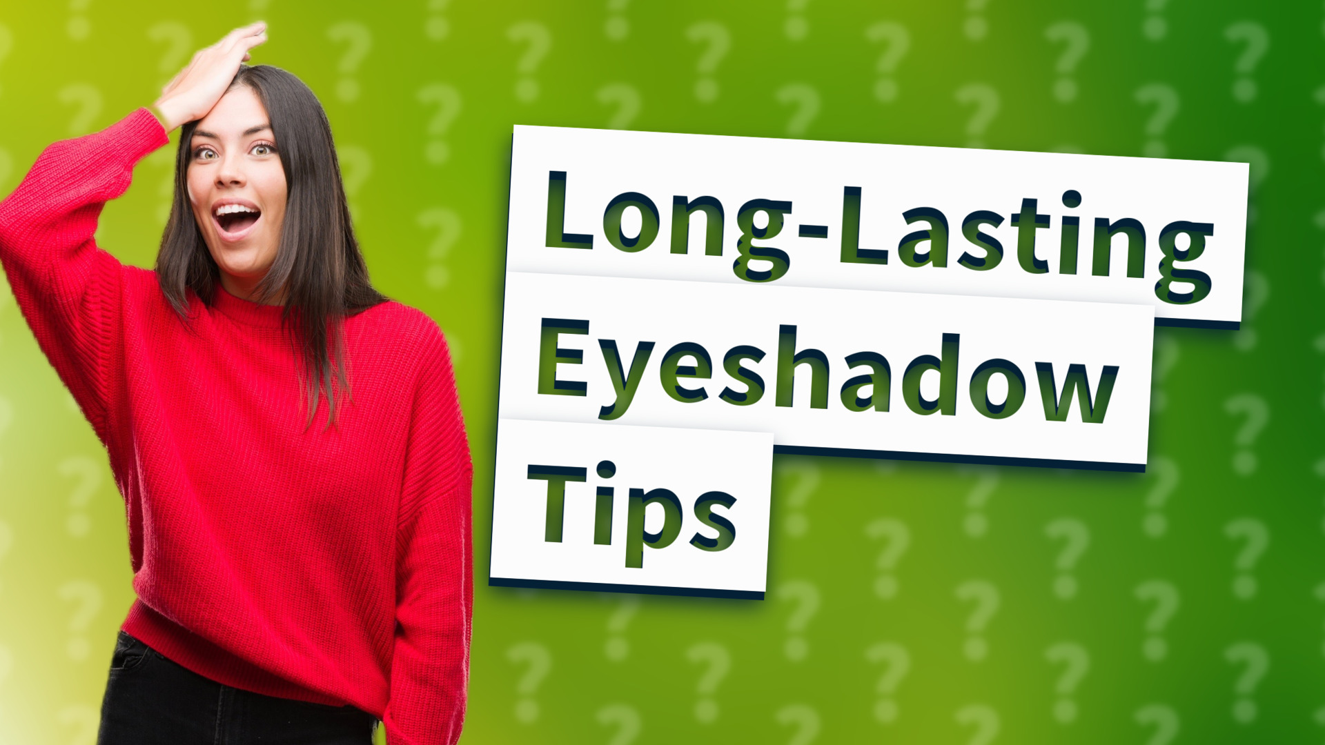 Long-Lasting Eyeshadow Tips