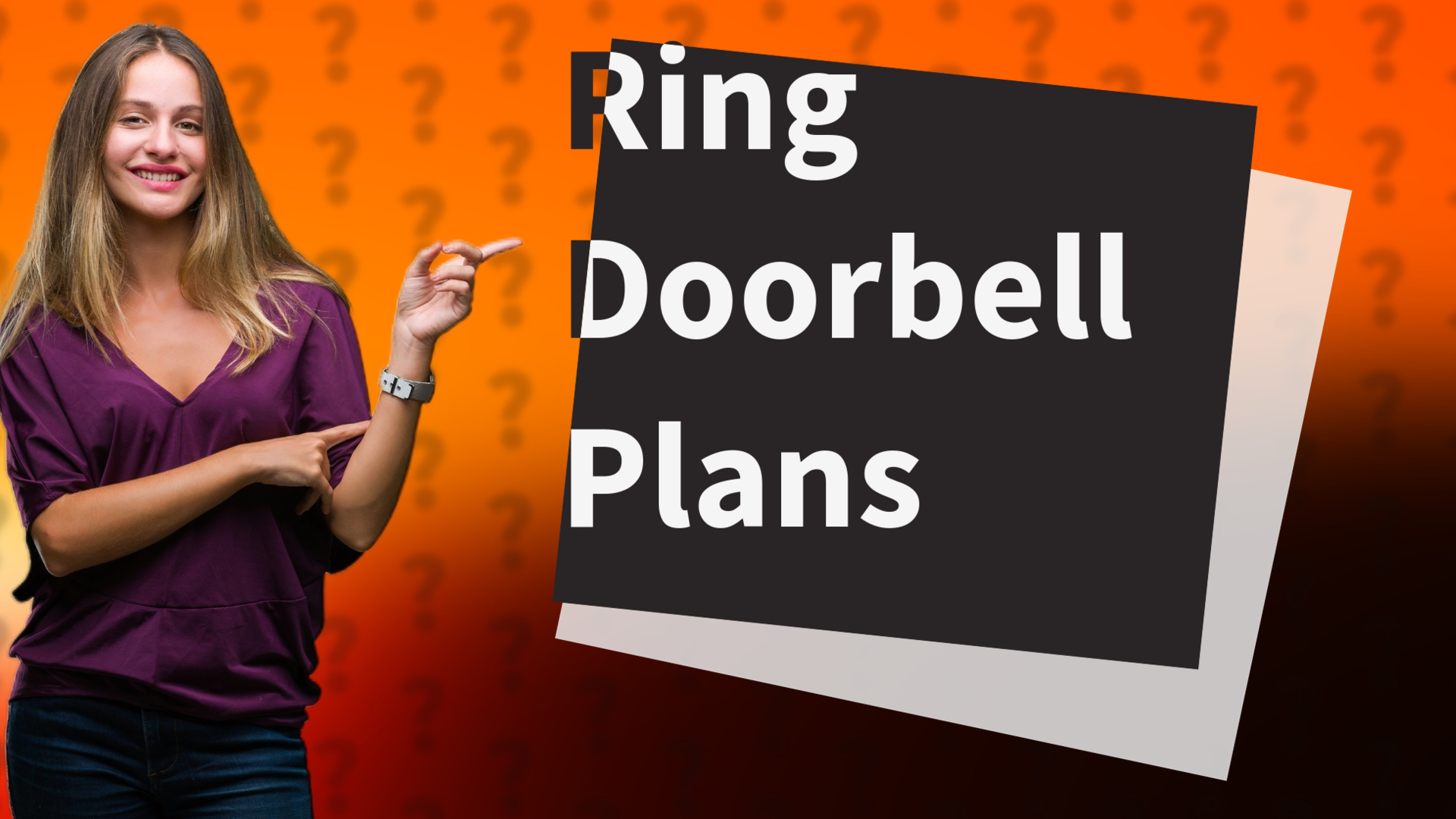 Ring Doorbell Plans