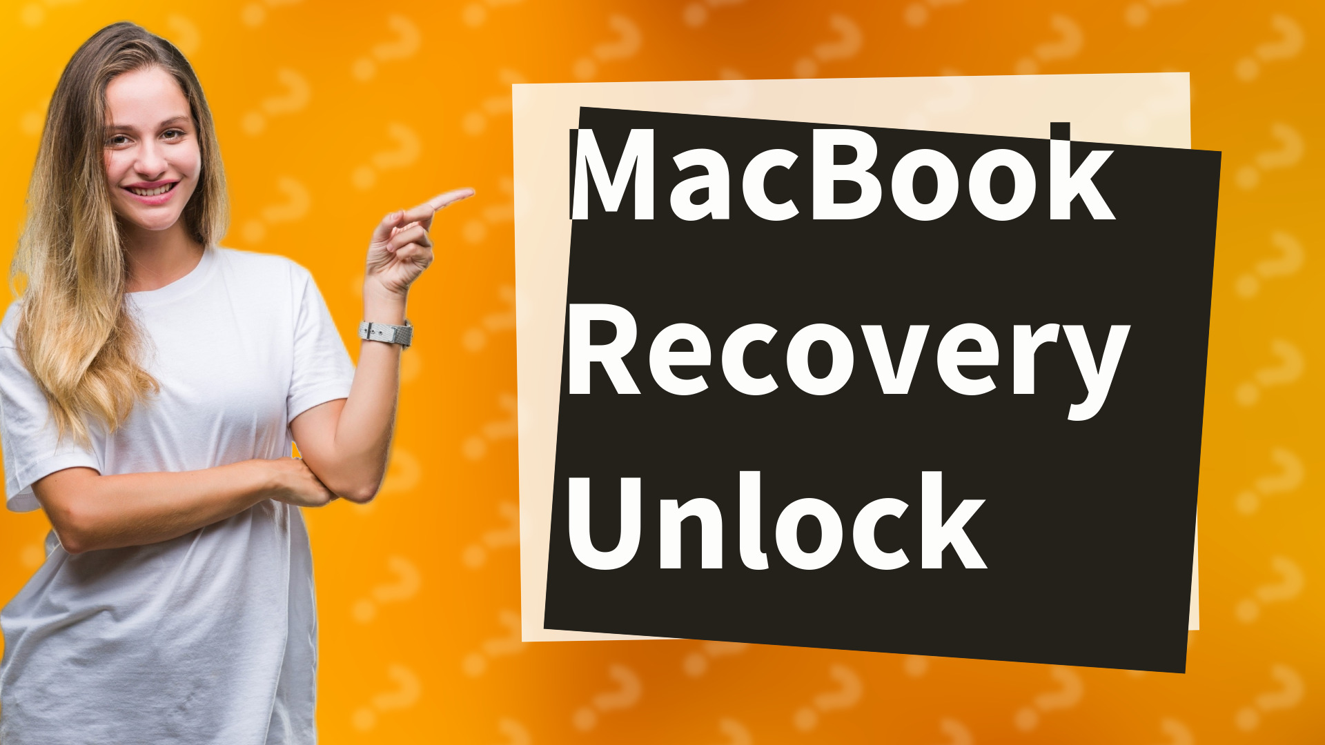 MacBook Recovery Unlock