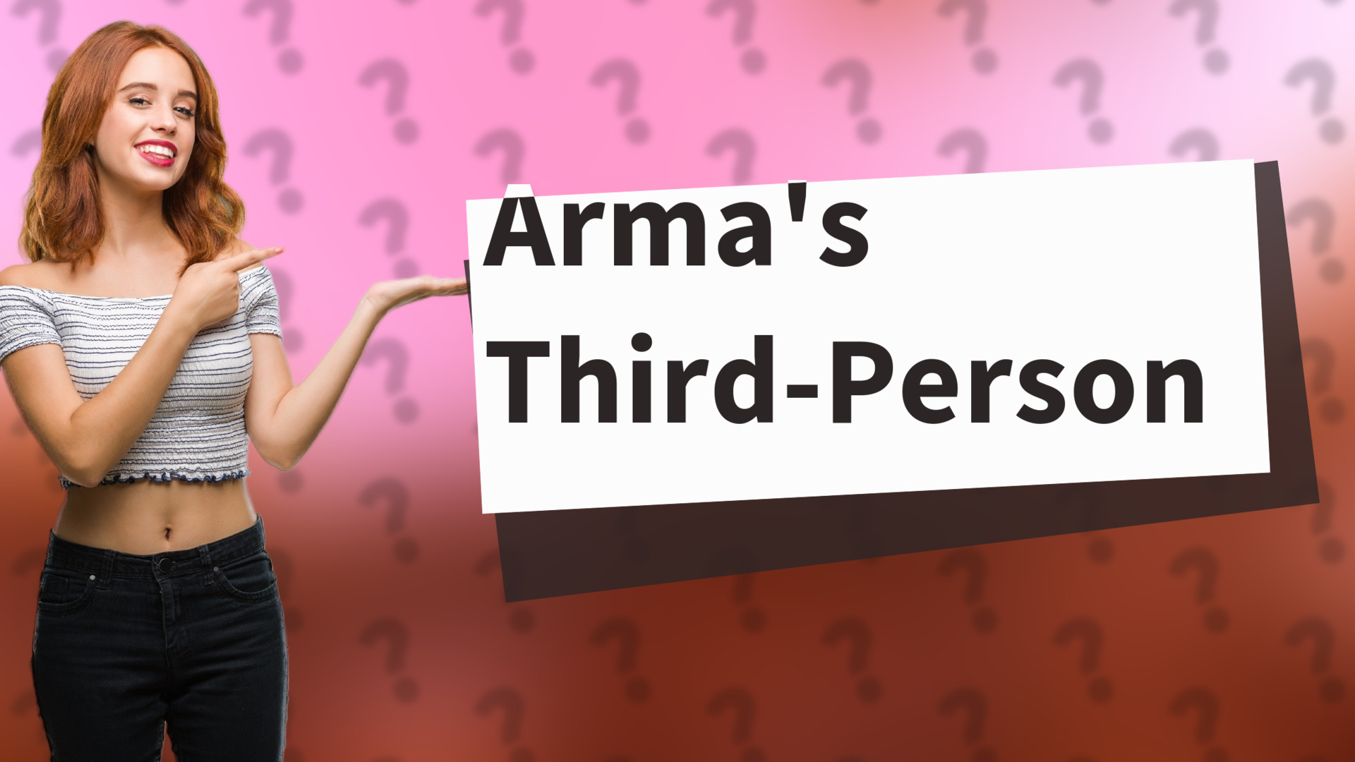 Arma's Third-Person
