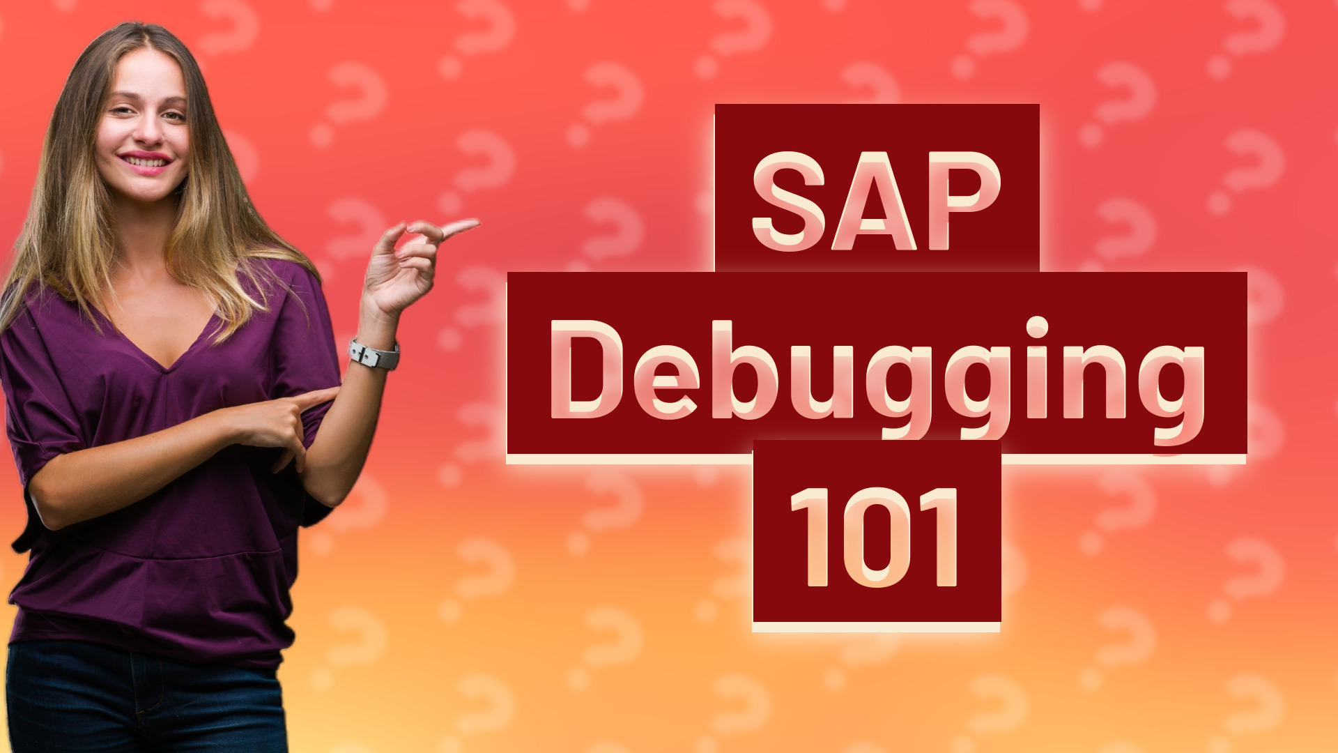 SAP Debugging 101