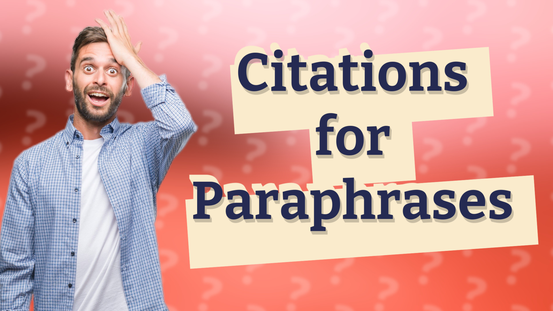 Citations for Paraphrases