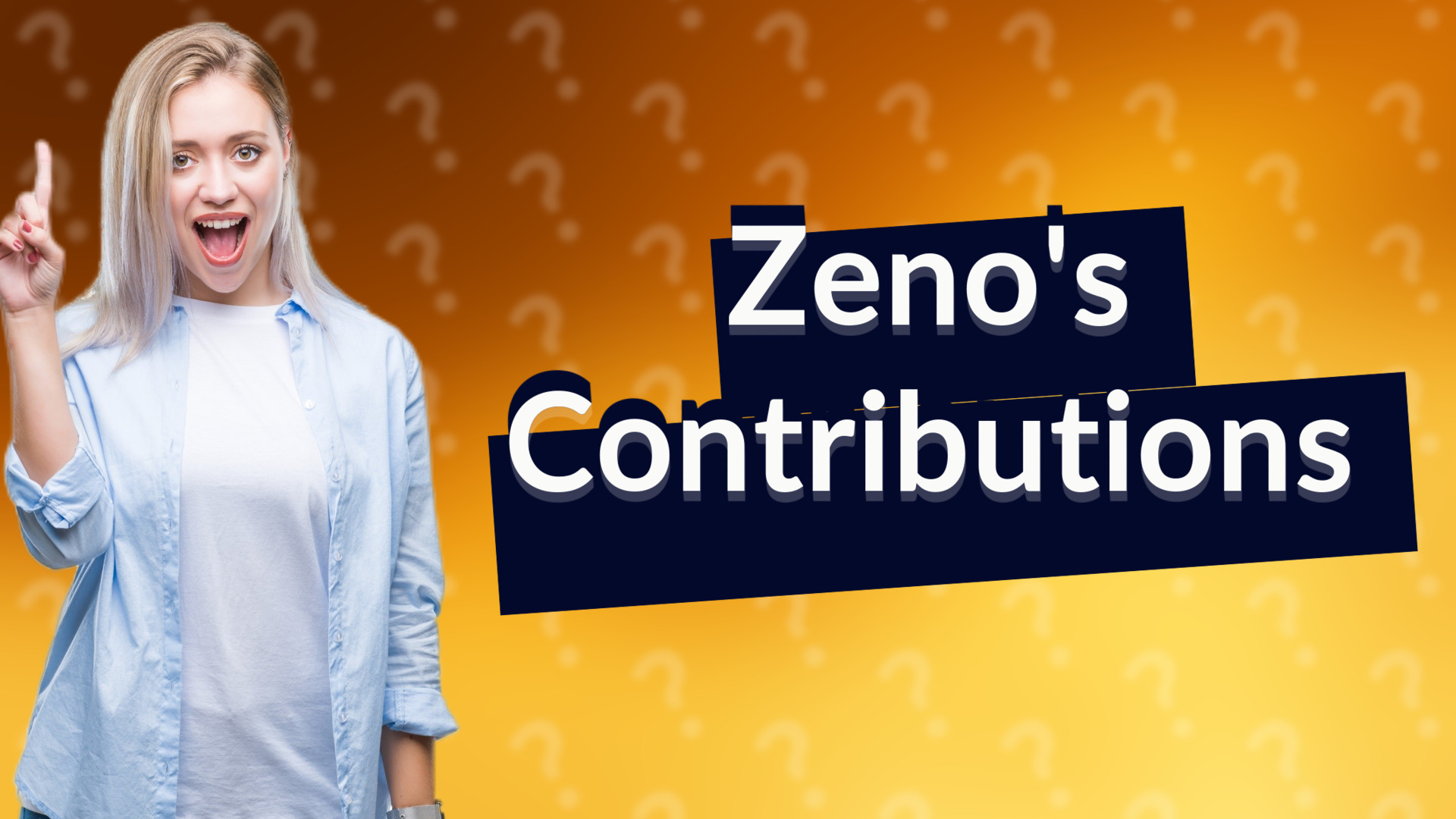 Zeno's Contributions