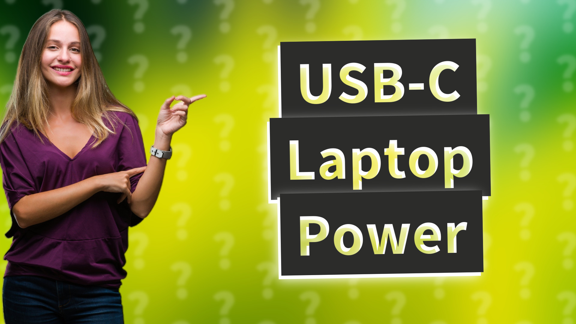 USB-C Laptop Power