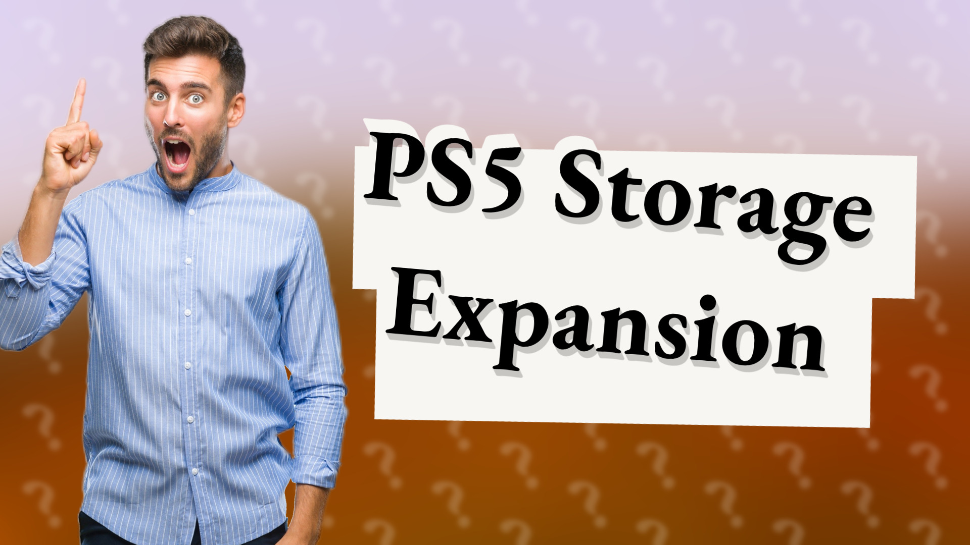 PS5 Storage Expansion