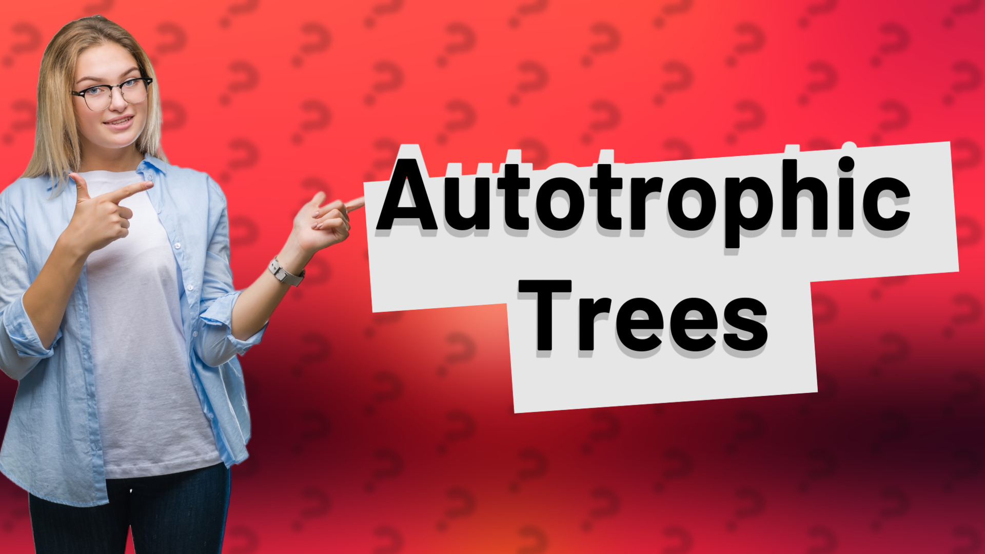 Autotrophic Trees