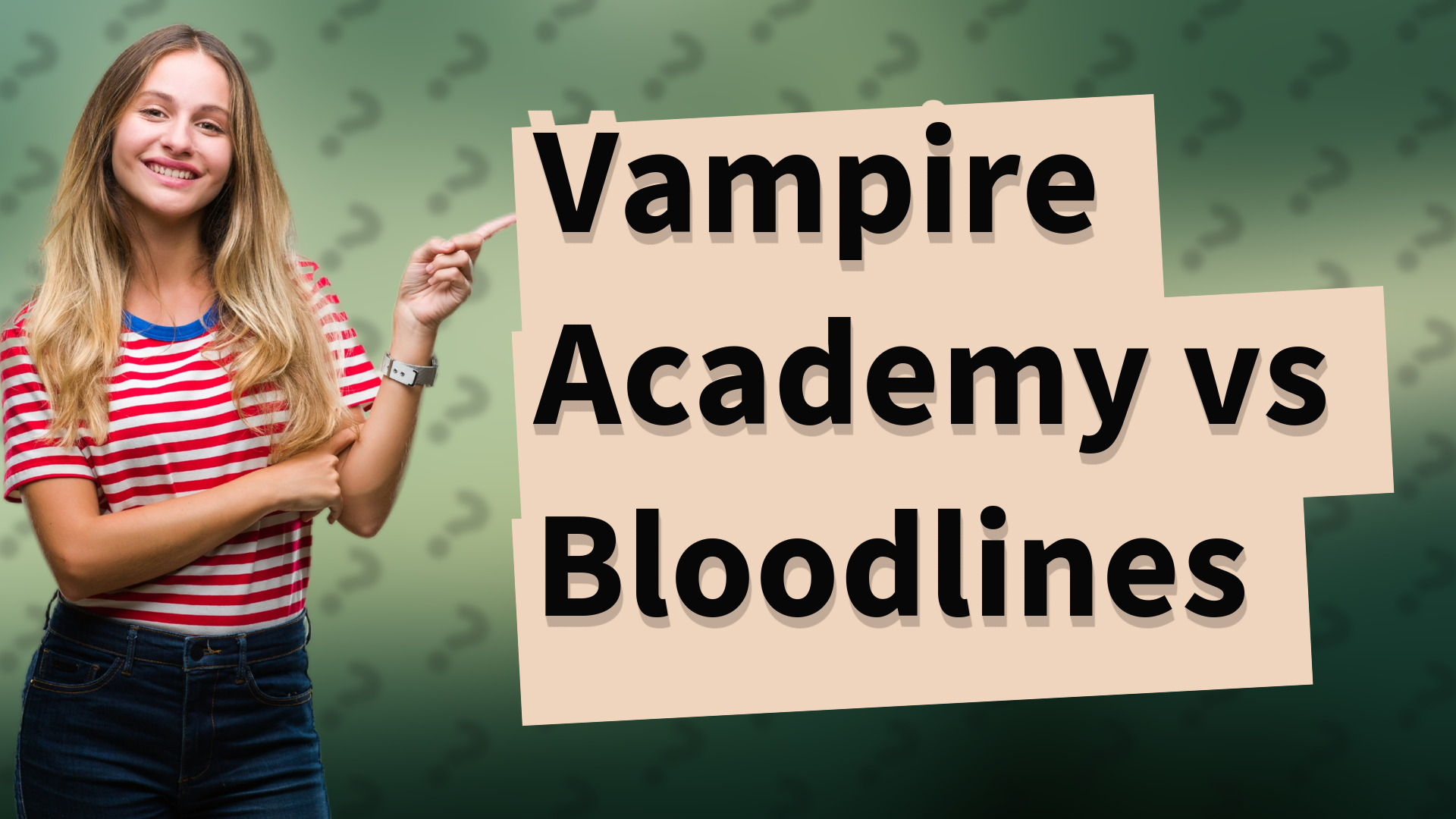 Vampire Academy vs Bloodlines