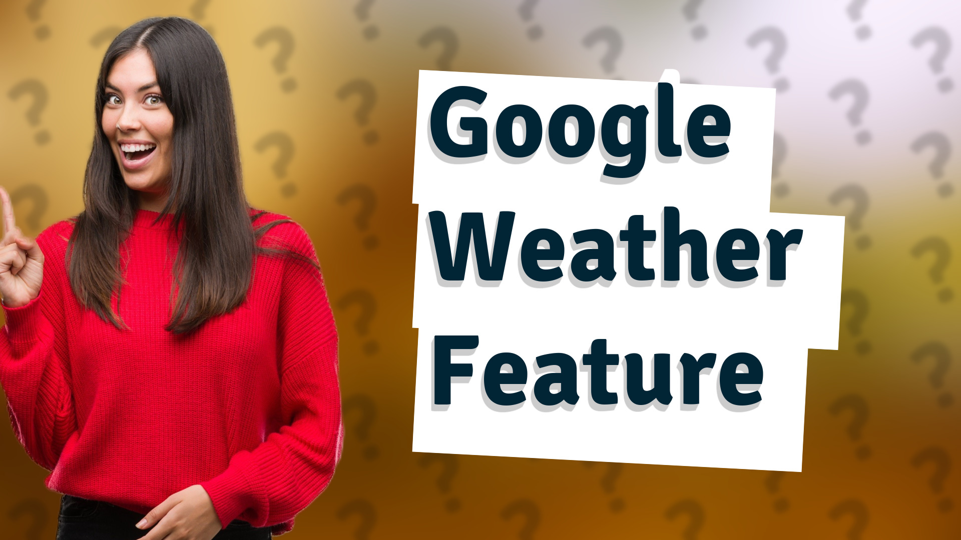 Google Weather Feature