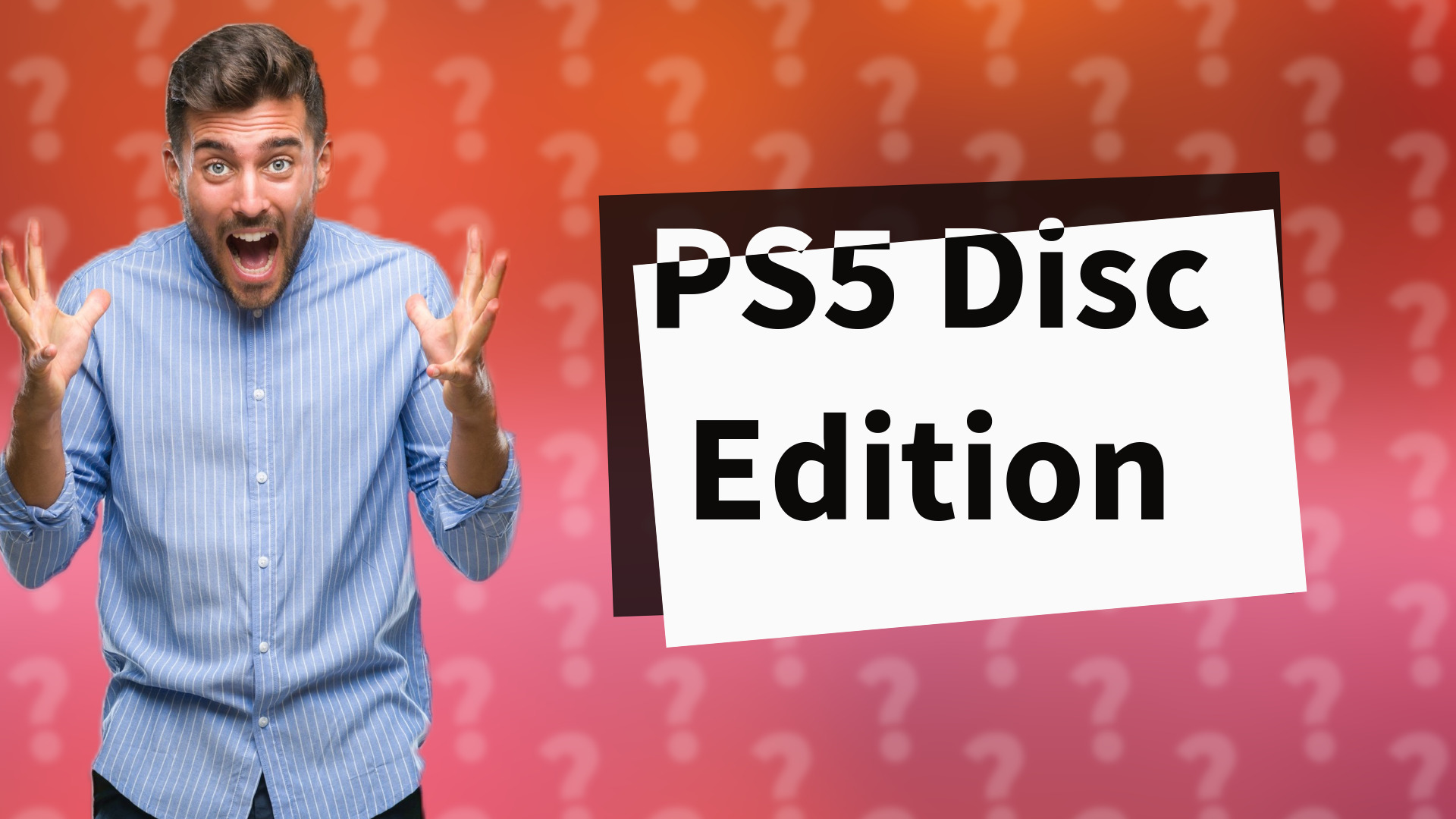 PS5 Disc Edition