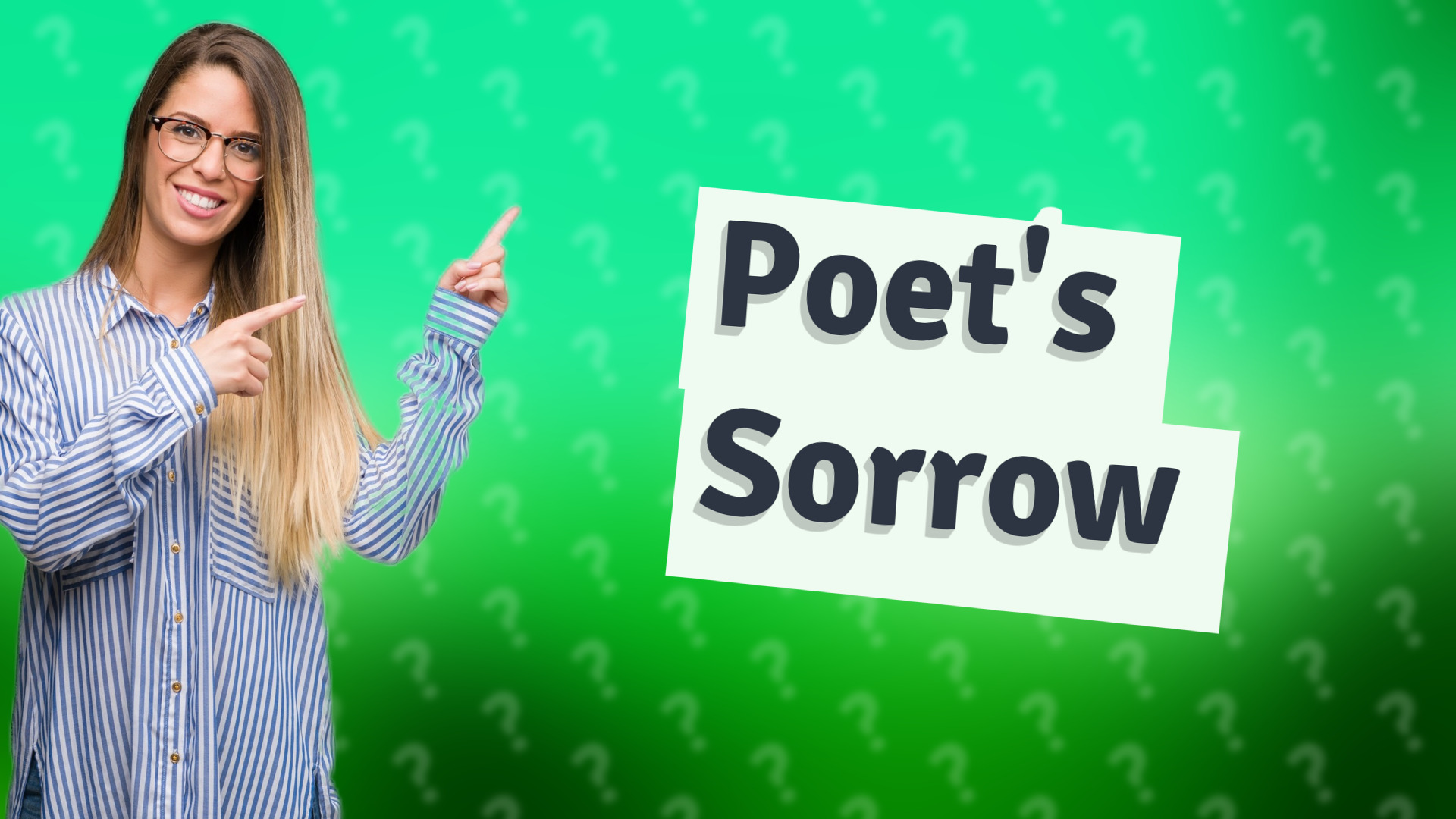 Poet's Sorrow