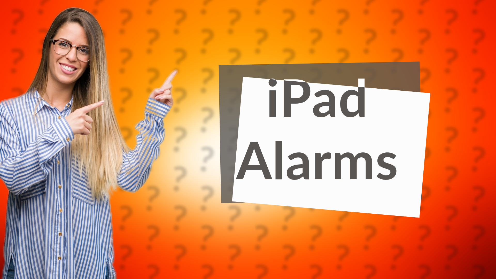 iPad Alarms