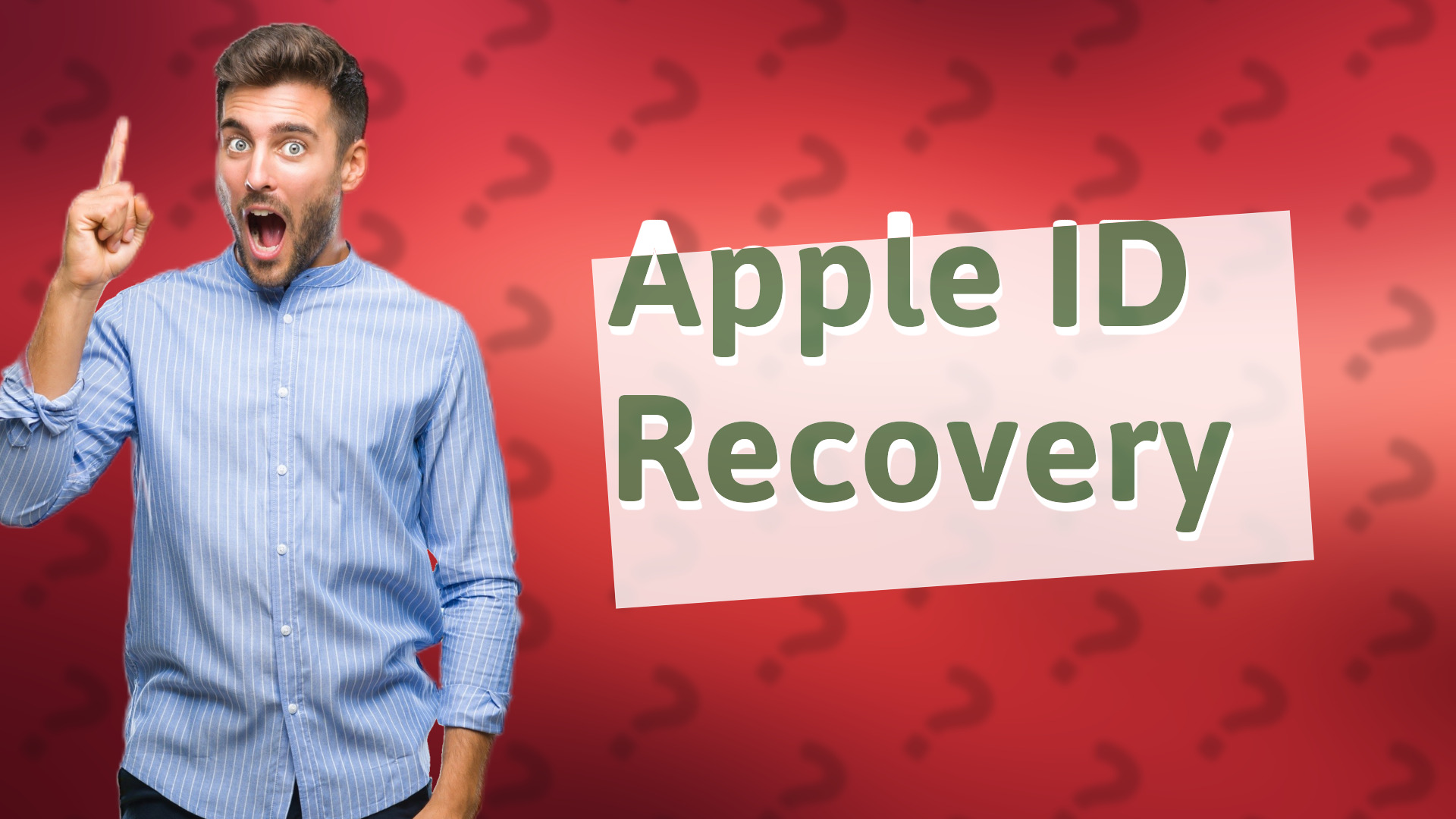 Apple ID Recovery