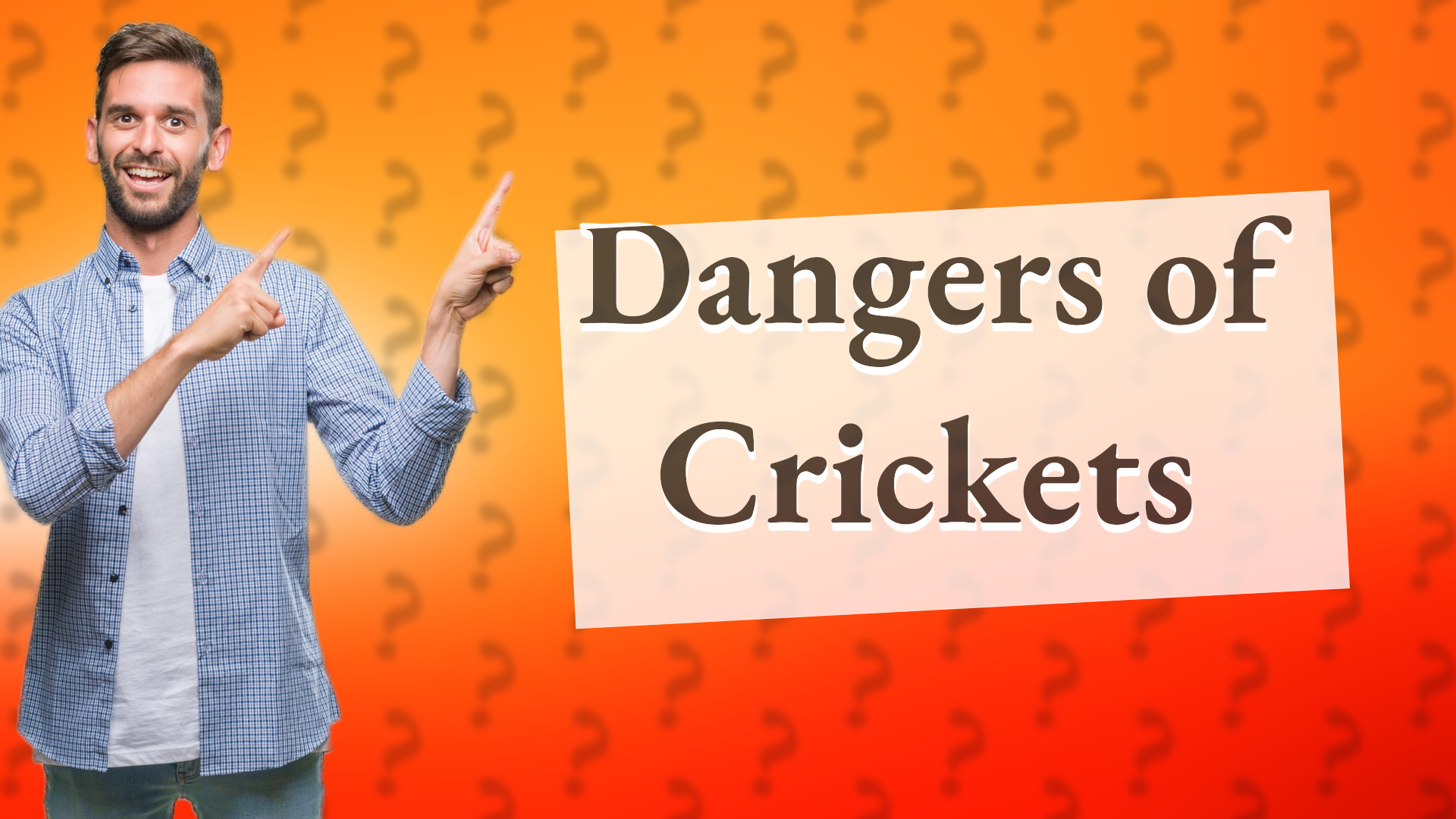 Dangers of Crickets