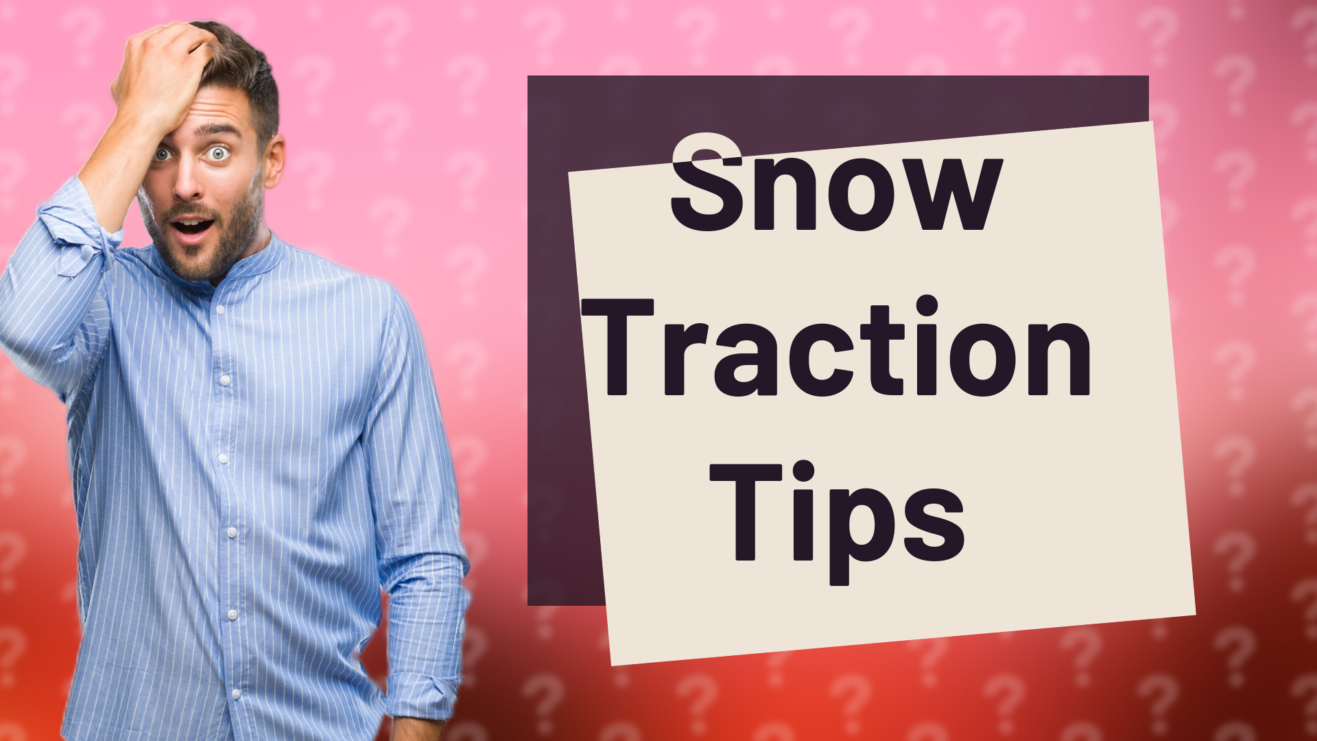 Snow Traction Tips