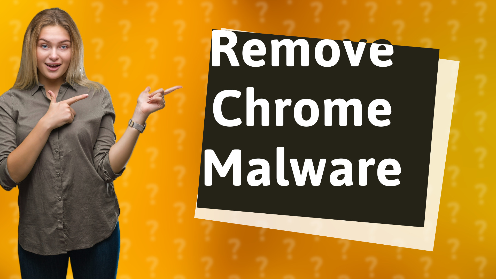 Remove Chrome Malware