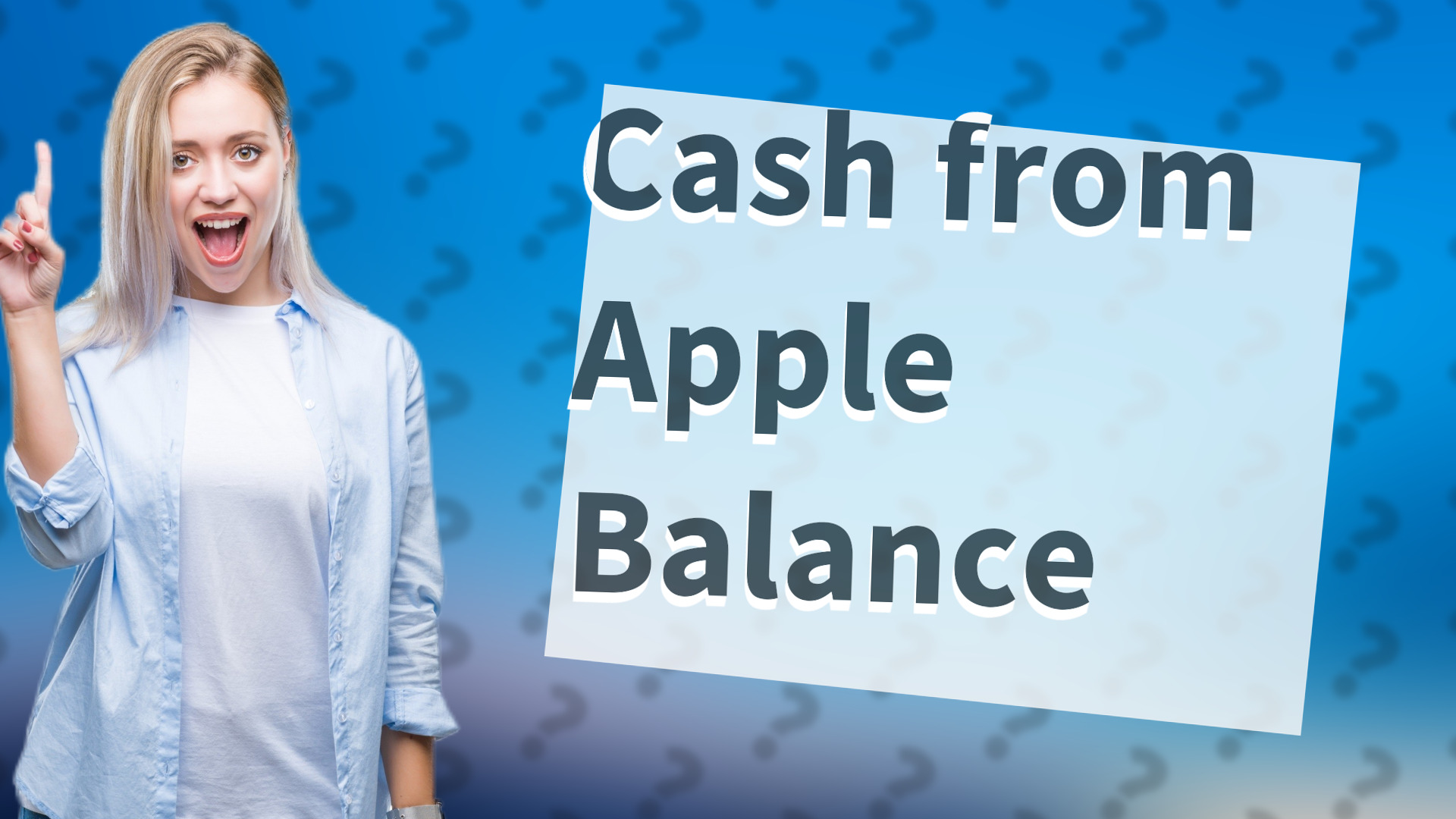 Cash from Apple Balance