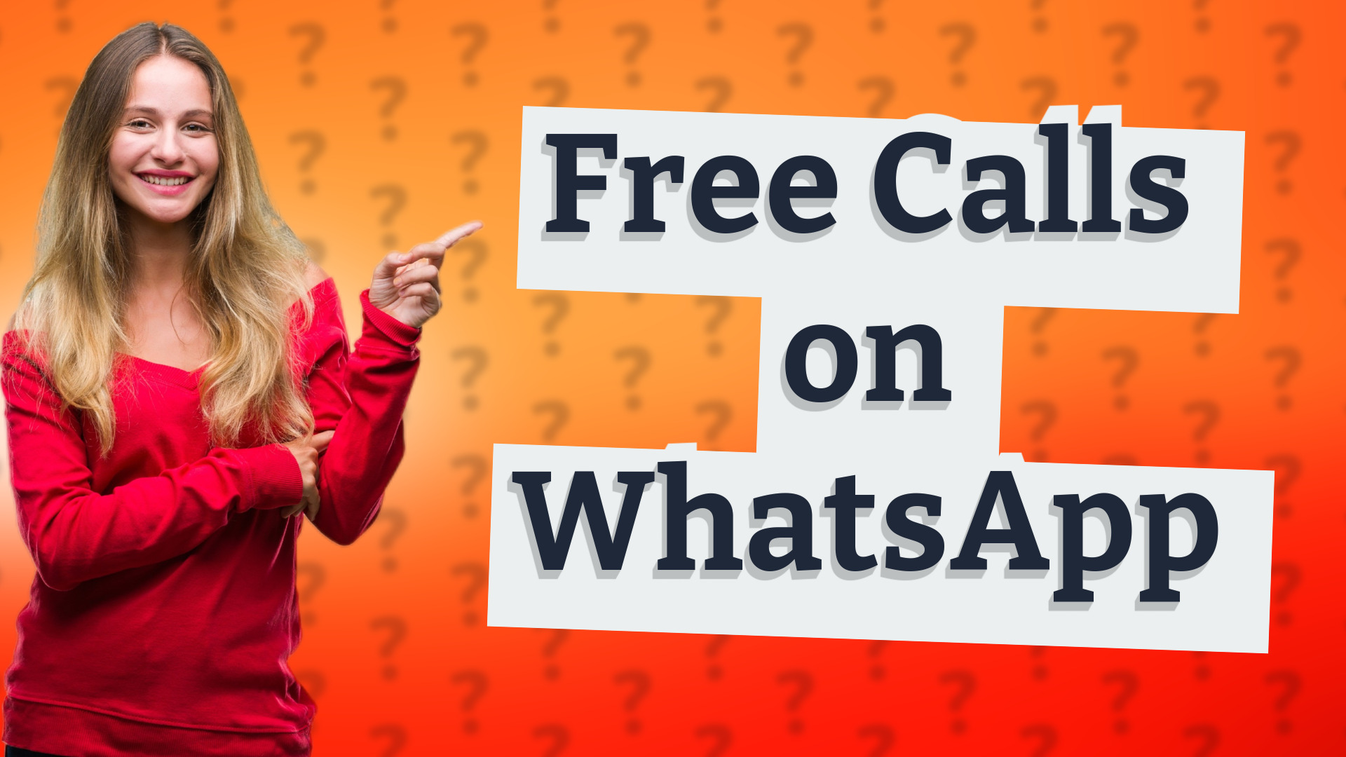 Free Calls on WhatsApp