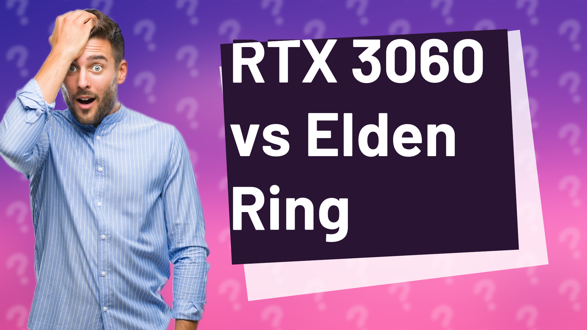 RTX 3060 vs Elden Ring