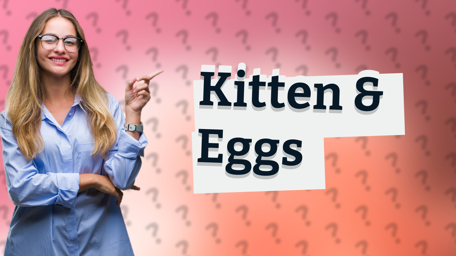 Kitten & Eggs