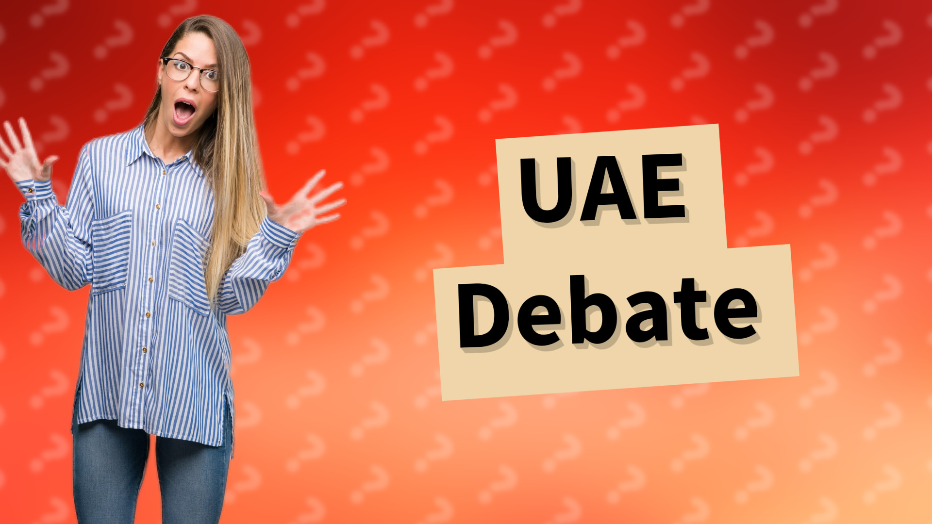 UAE Debate