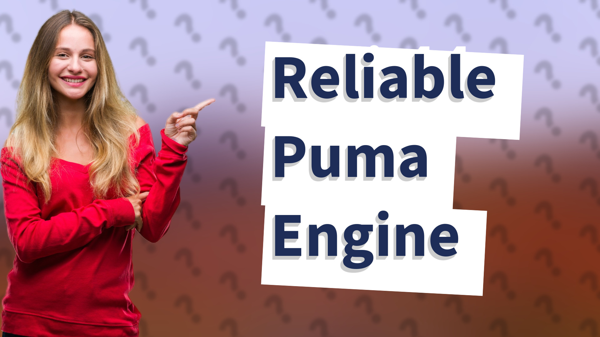 Reliable Puma Engine