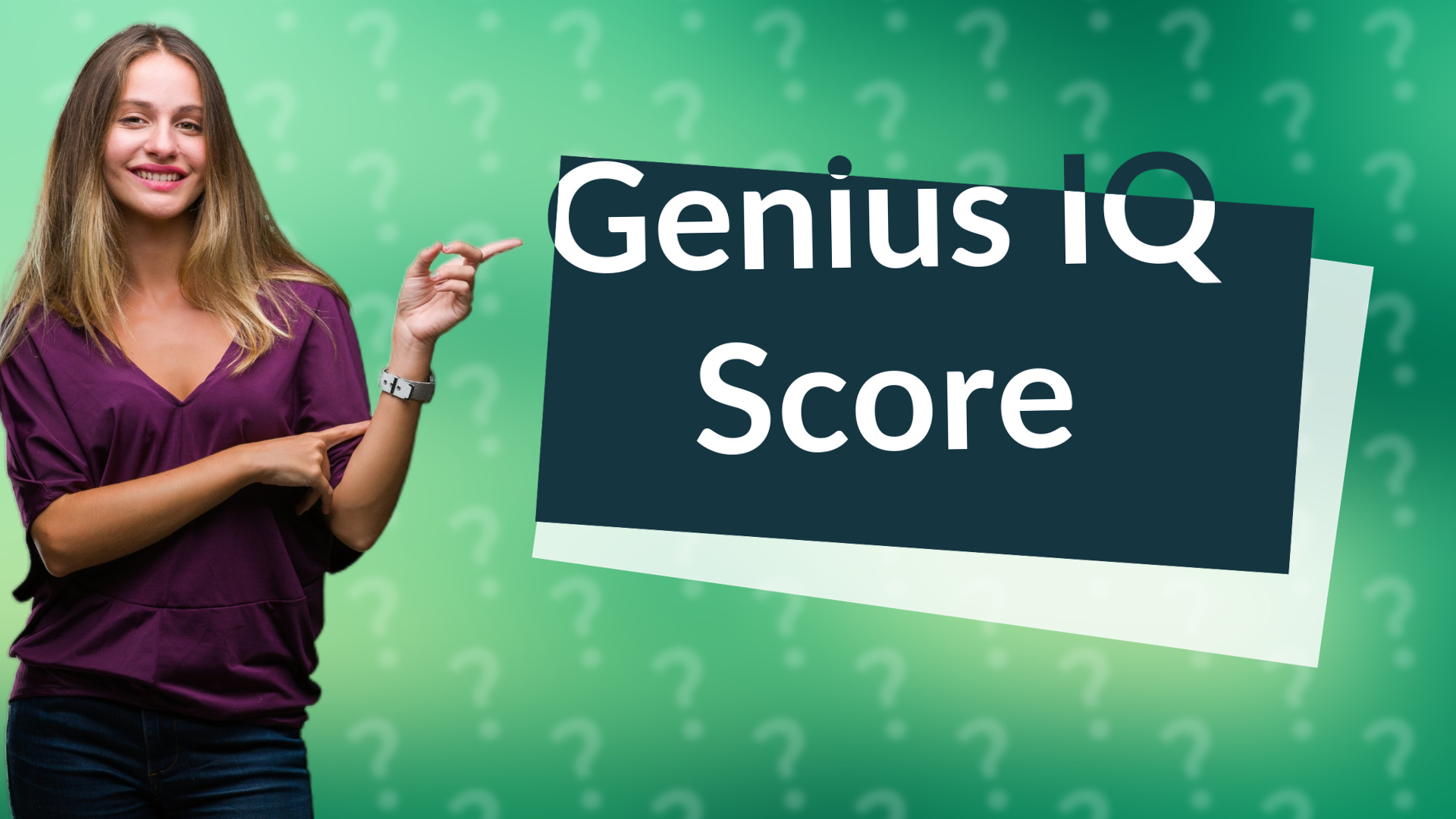 Genius IQ Score
