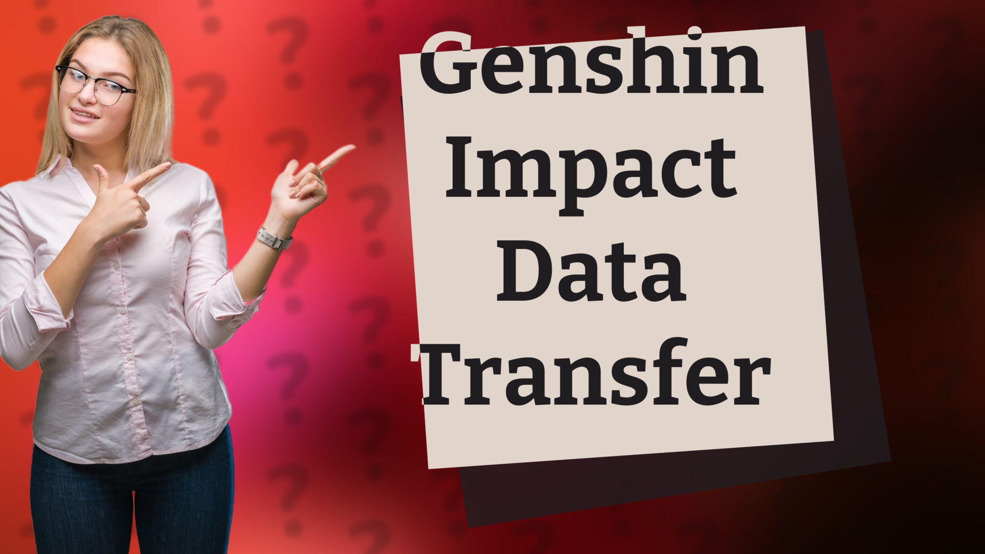 Genshin Impact Data Transfer