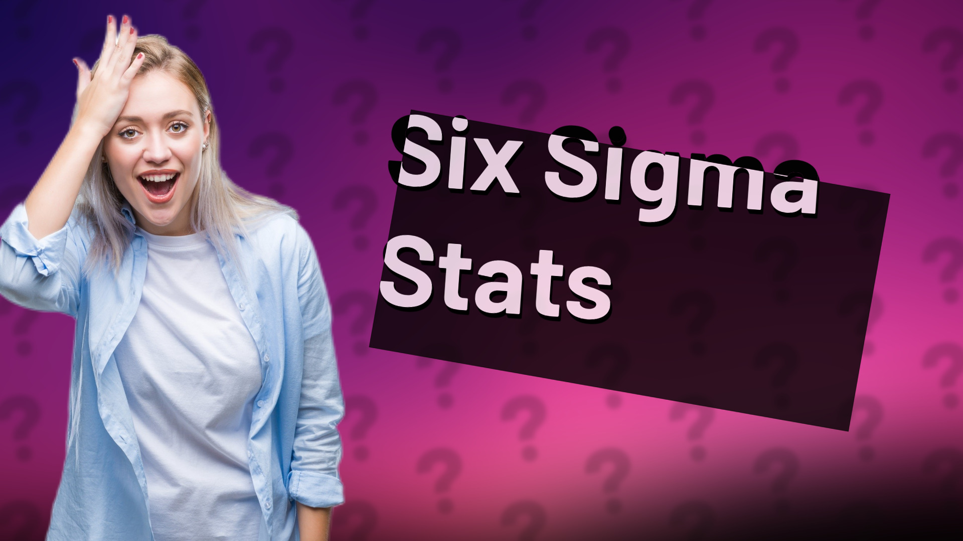 Six Sigma Stats