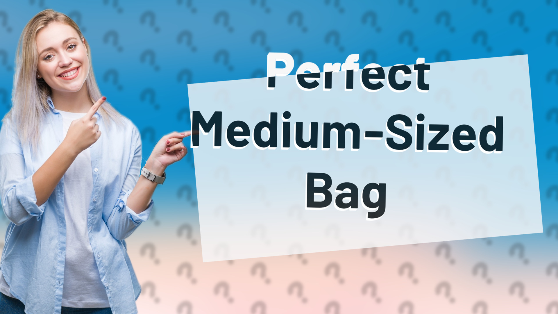Perfect Medium-Sized Bag