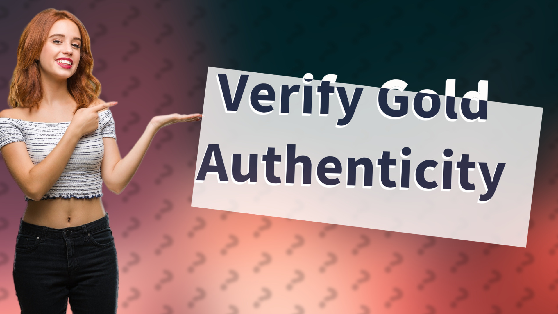 Verify Gold Authenticity