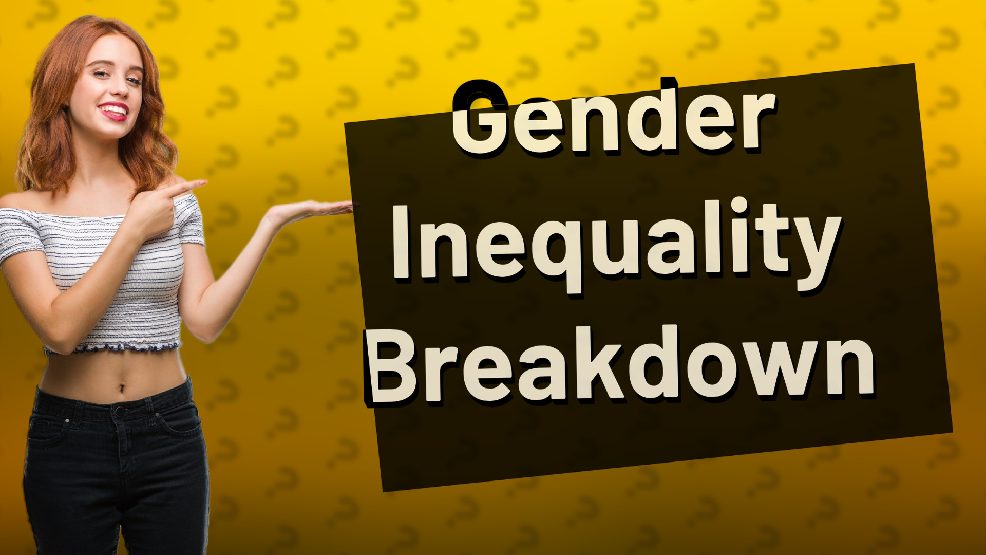 Gender Inequality Breakdown